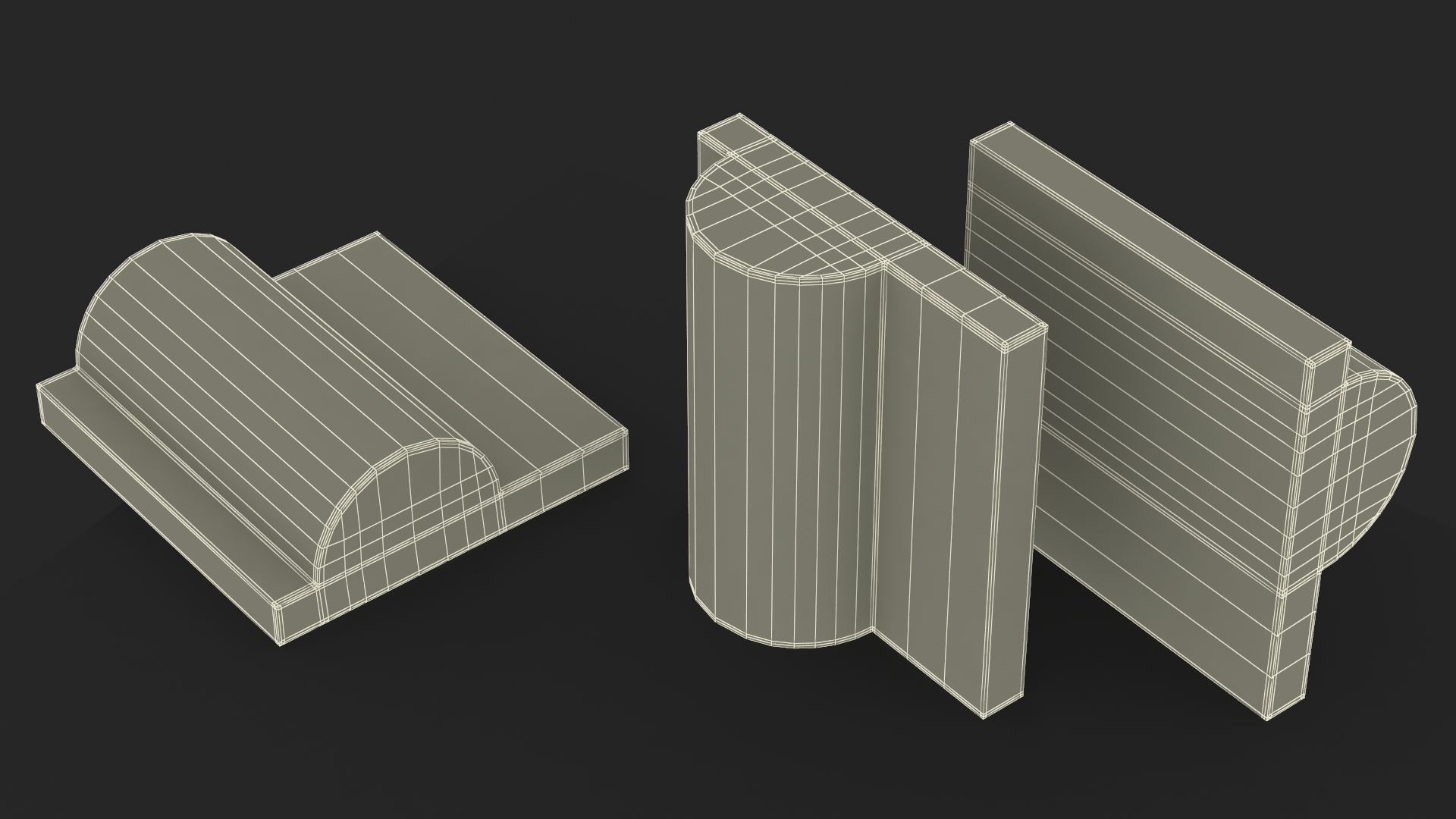 3D Architectural Molding Gypsum Type 13