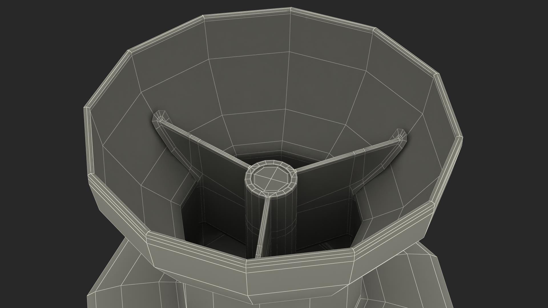 3D model Chocolate Fountain Fondue