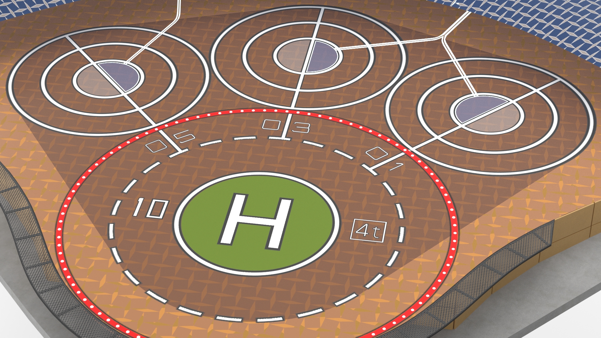 3D model Skyport for Air Taxi