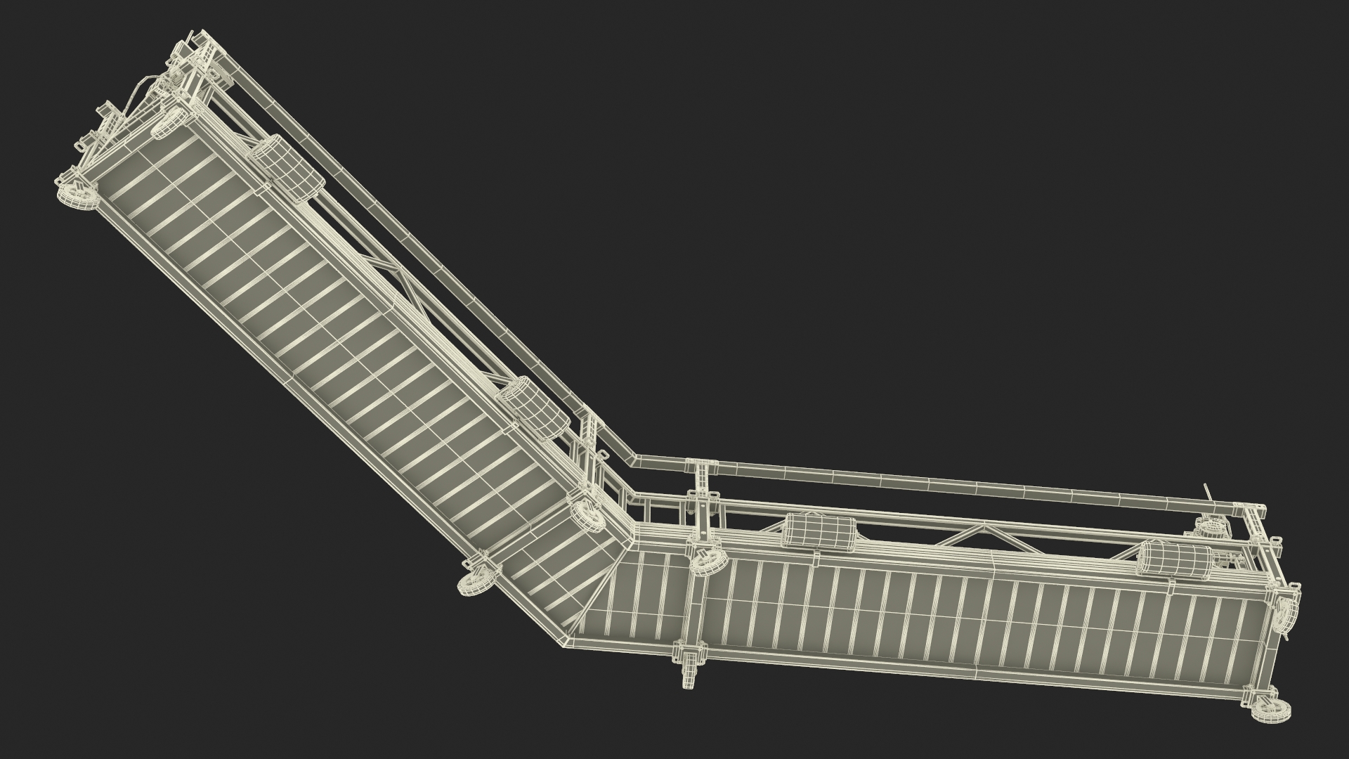 3D Window Cleaning Angled Platform