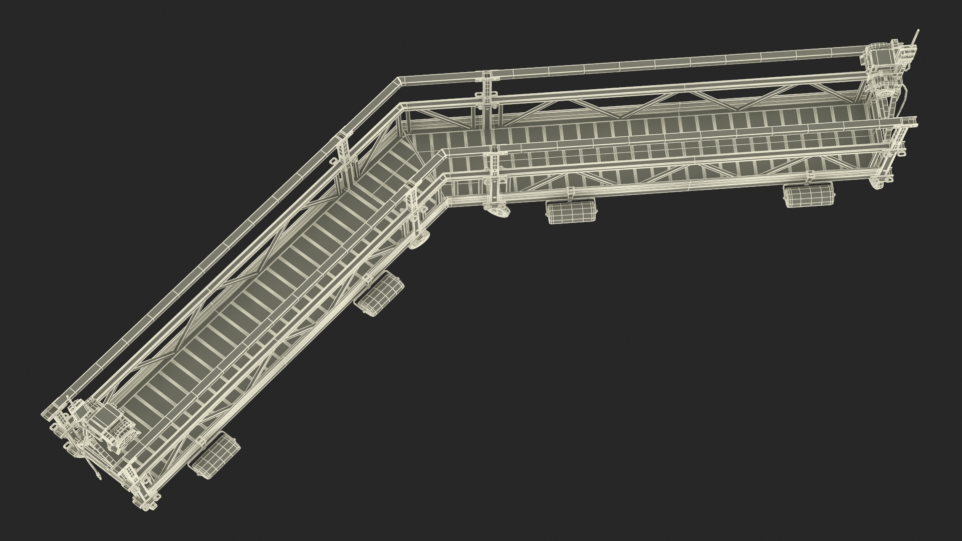 3D Window Cleaning Angled Platform