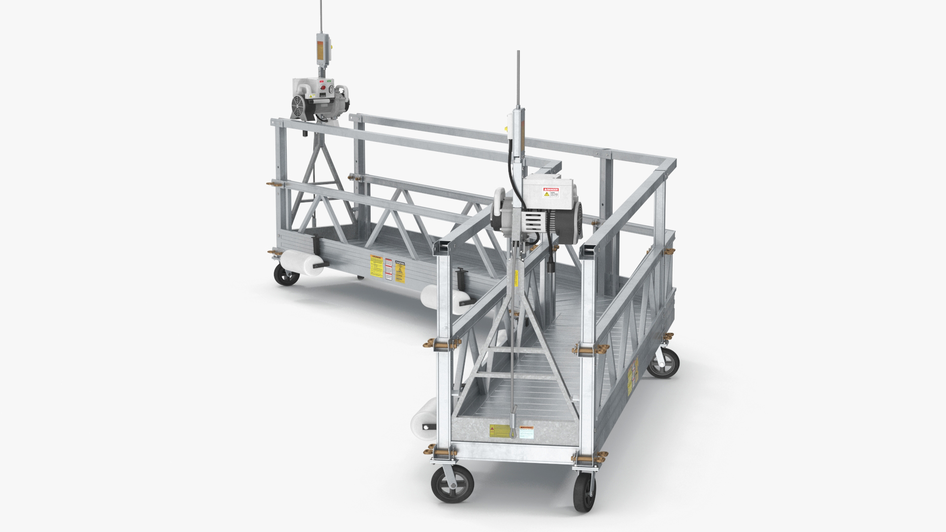 3D Window Cleaning Angled Platform