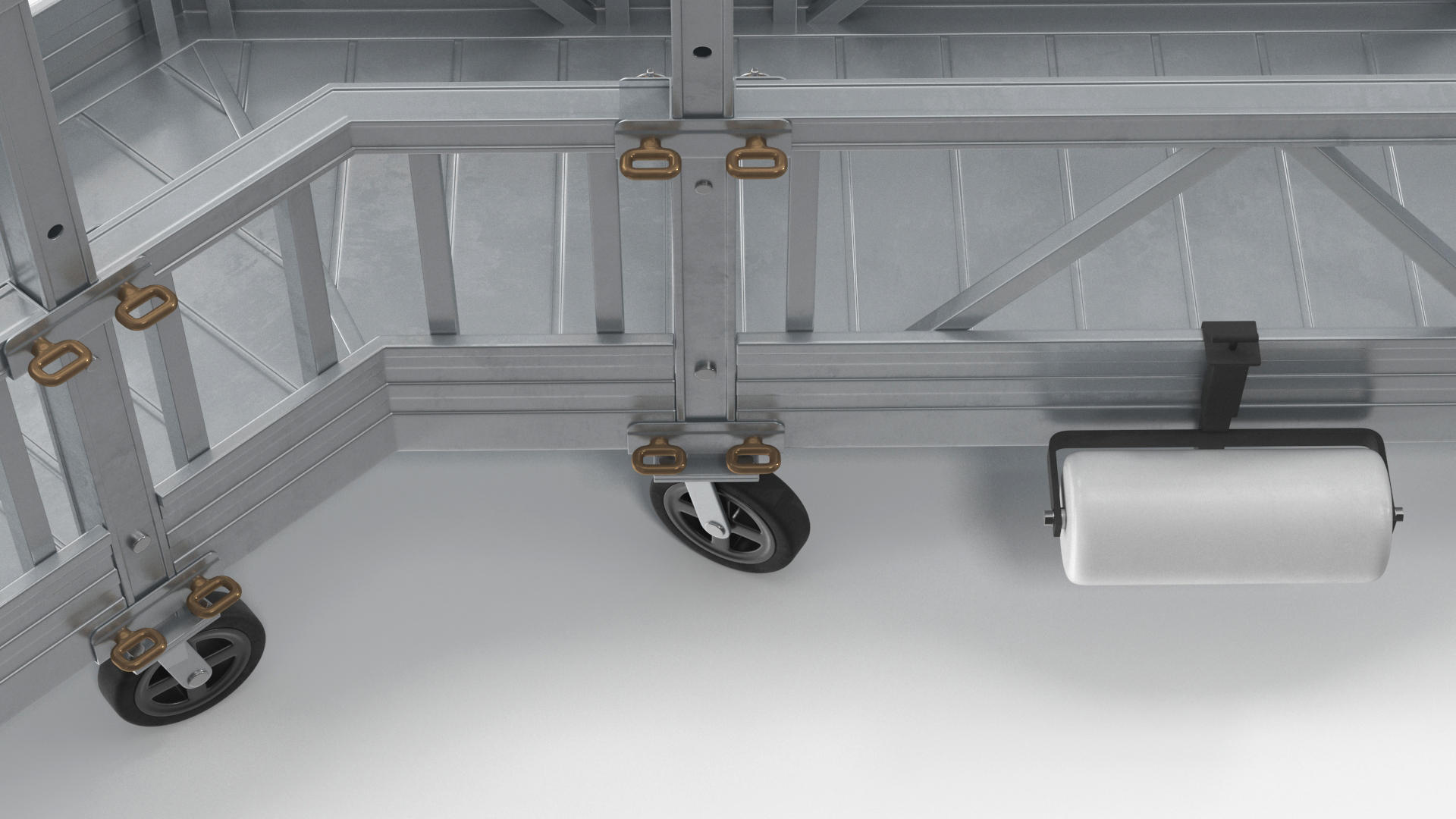 3D Window Cleaning Angled Platform
