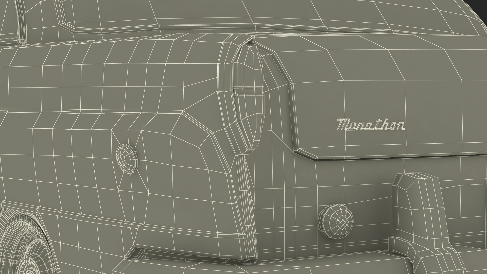 3D Classic Checker Taxi Cab Rigged