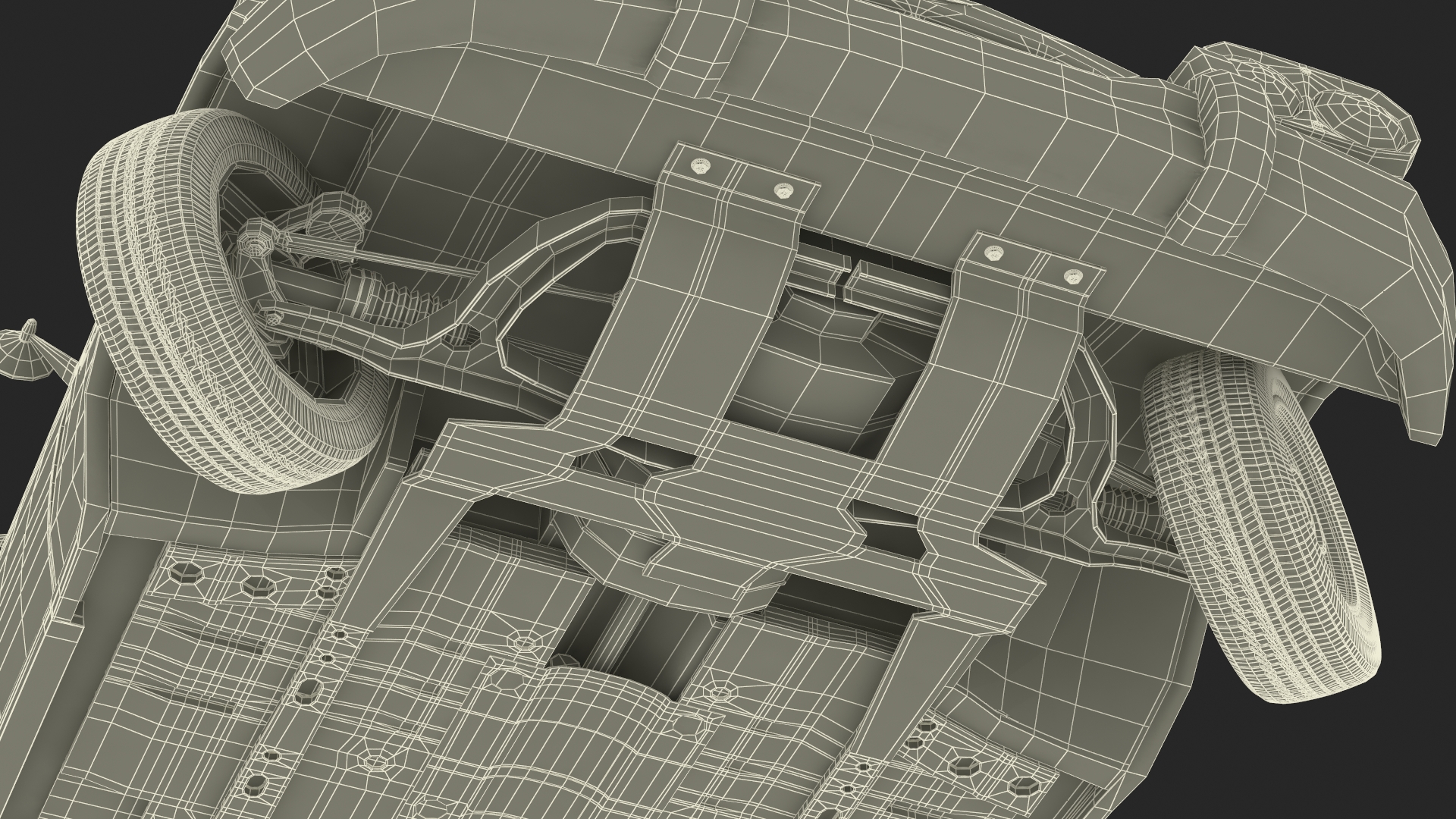 3D Classic Checker Taxi Cab Rigged