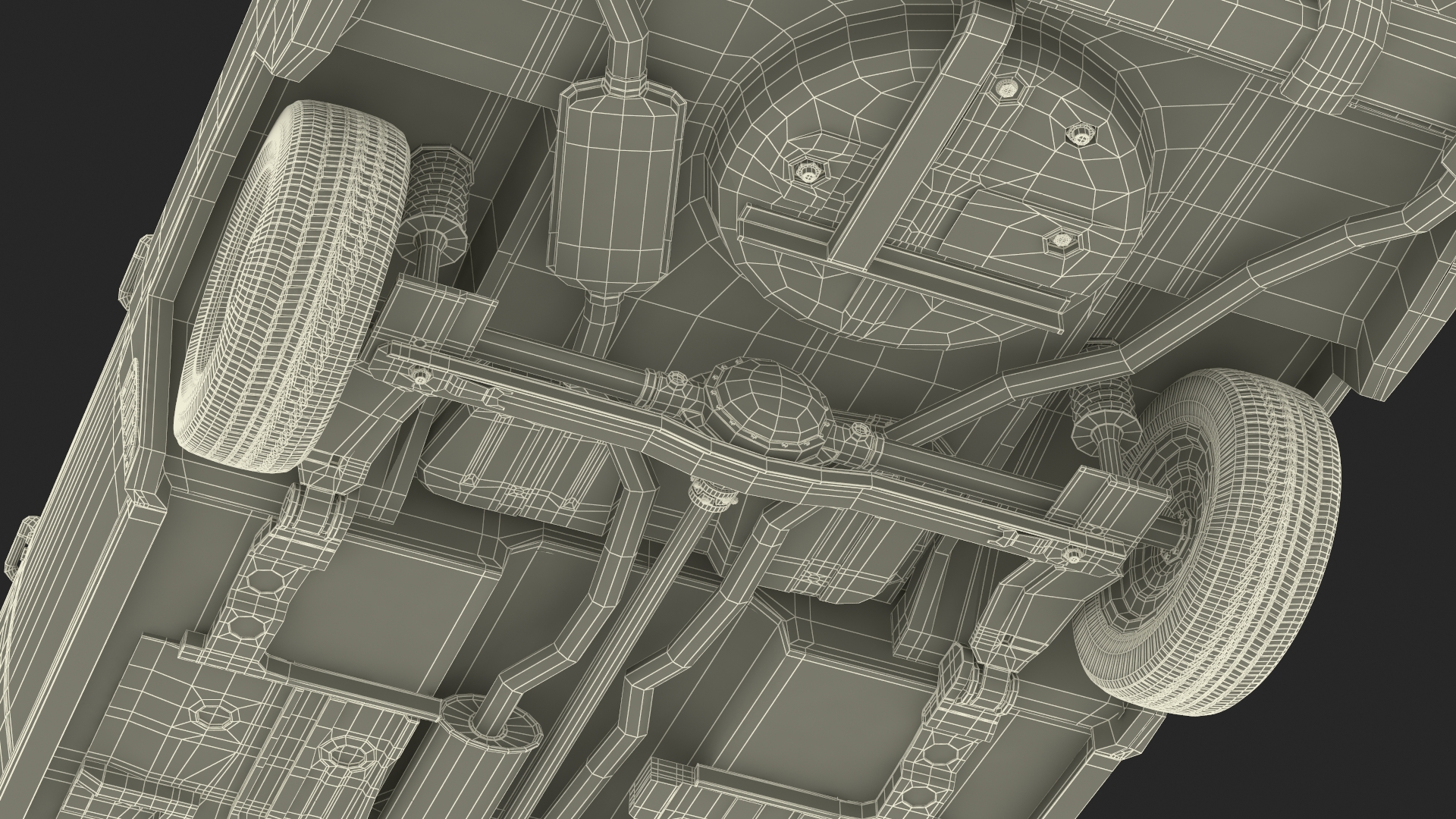 3D Classic Checker Taxi Cab Rigged