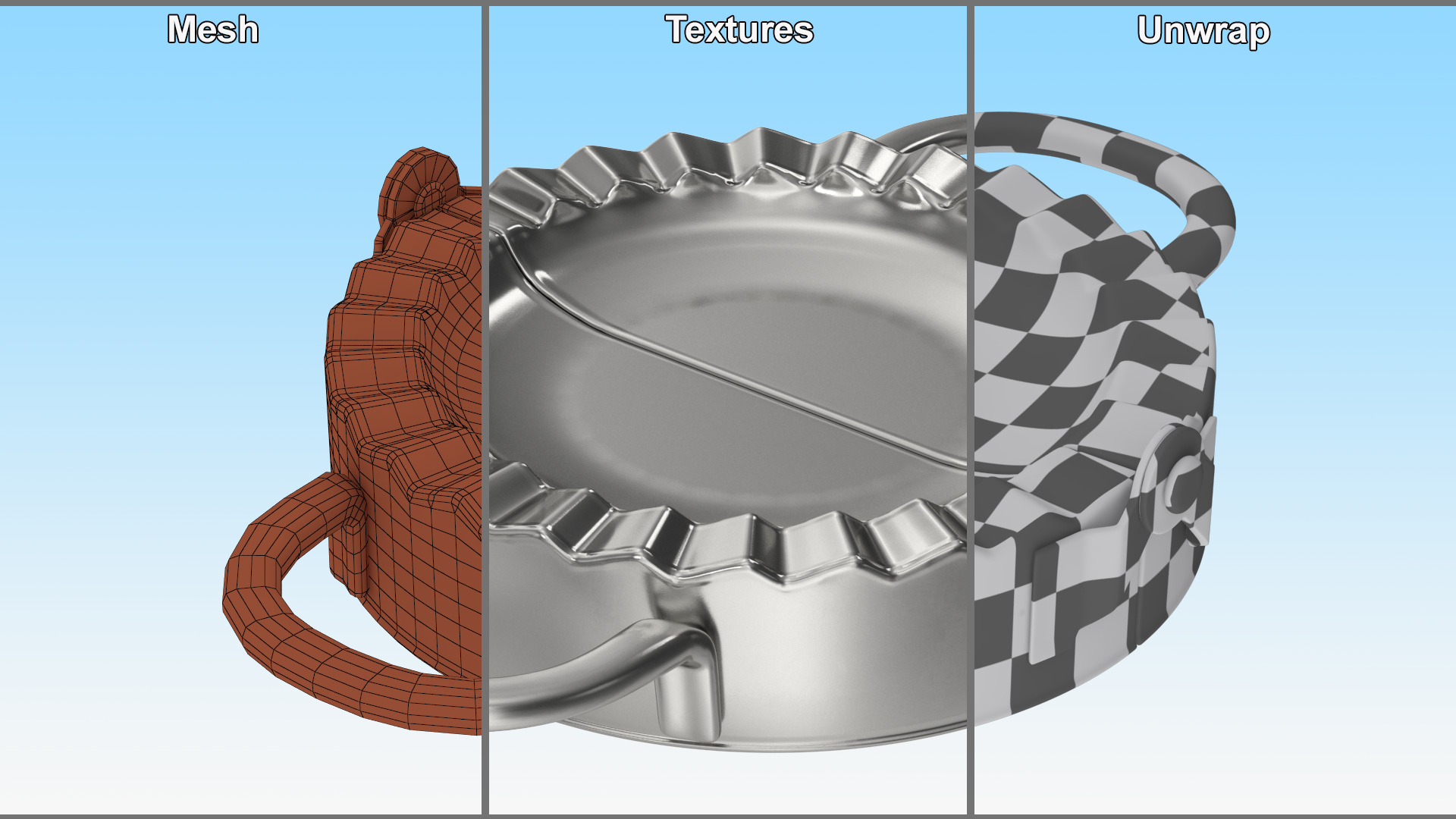 Dumpling Maker Open 3D model