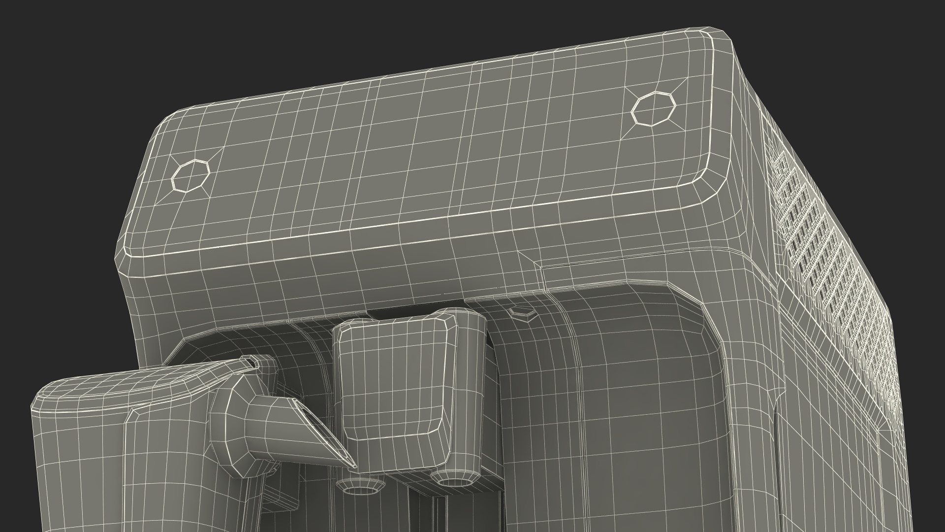 Espresso Machine with Coffee Cup 3D