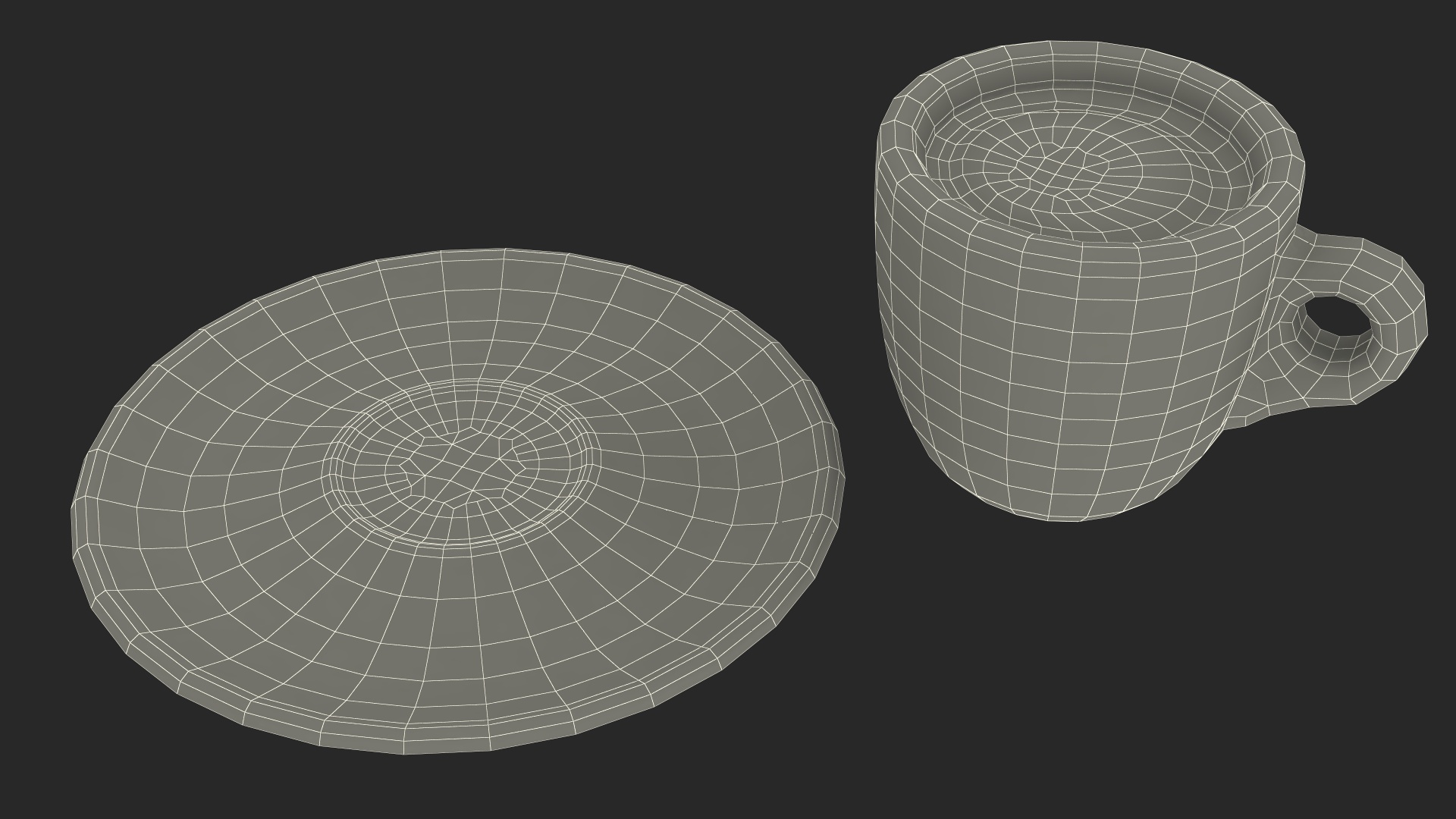Espresso Machine with Coffee Cup 3D