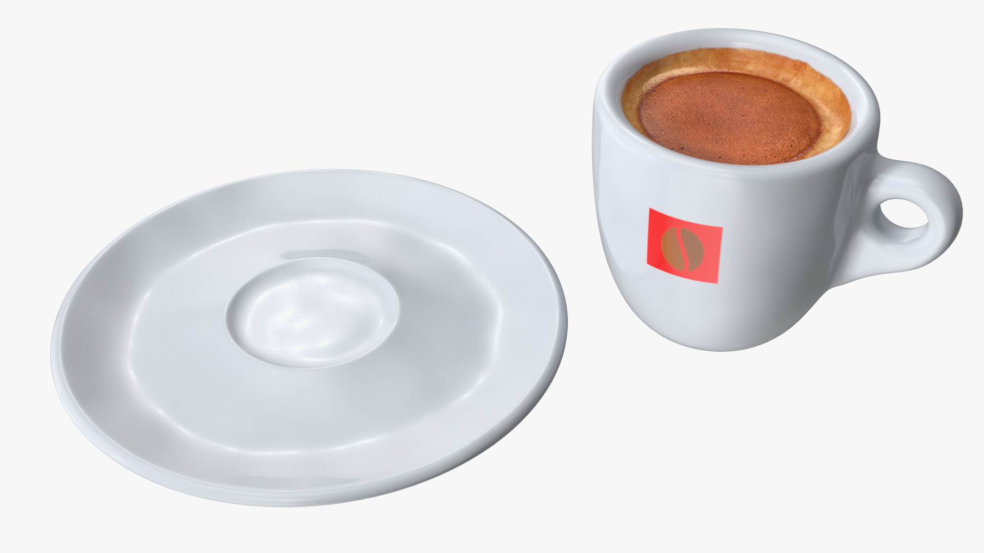 Espresso Machine with Coffee Cup 3D