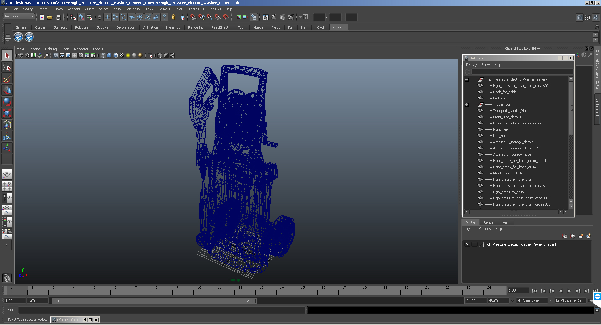 Karcher K5 Premium Pressure Washer 3D model