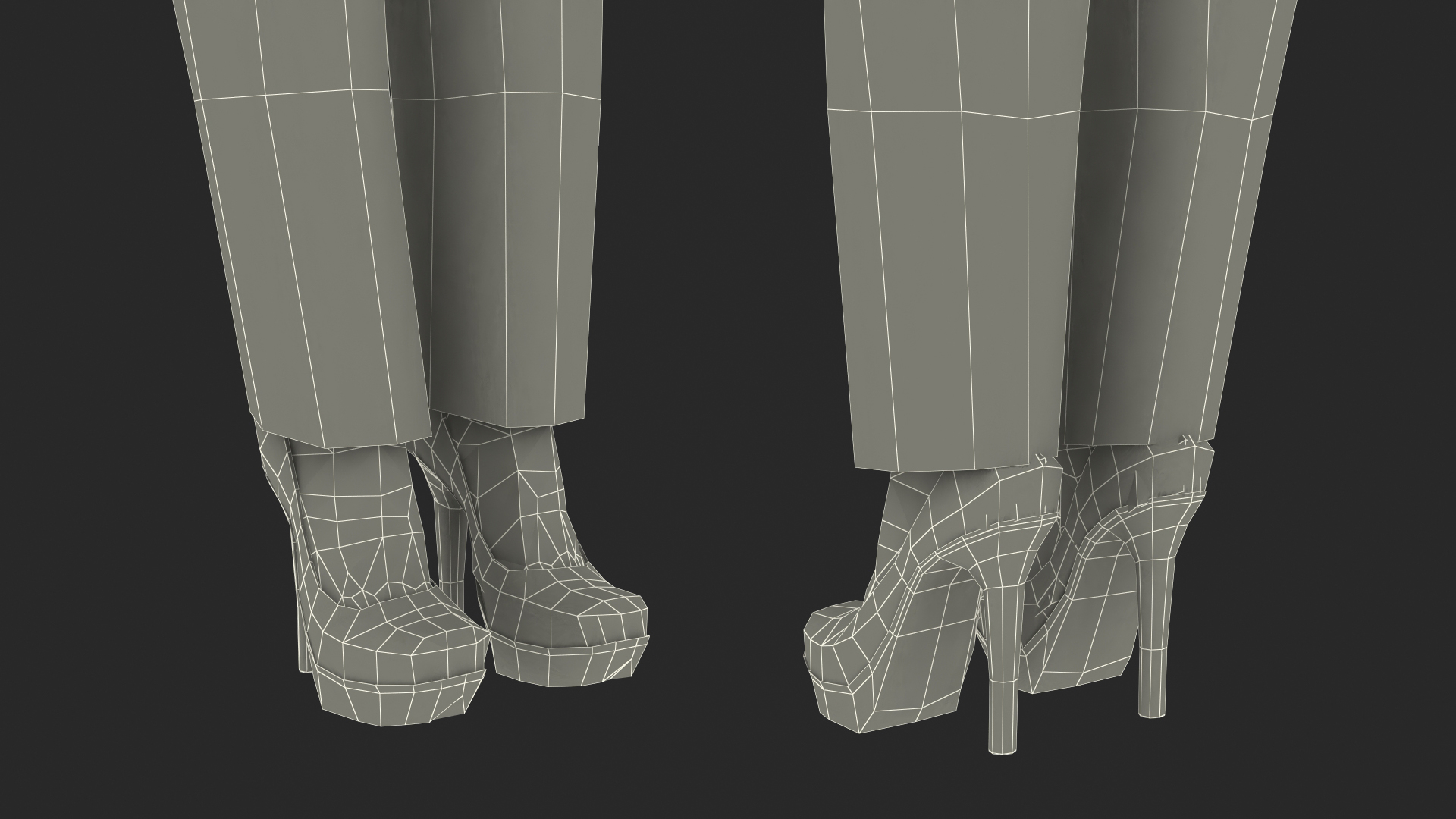 Business Style Woman Rigged 3D