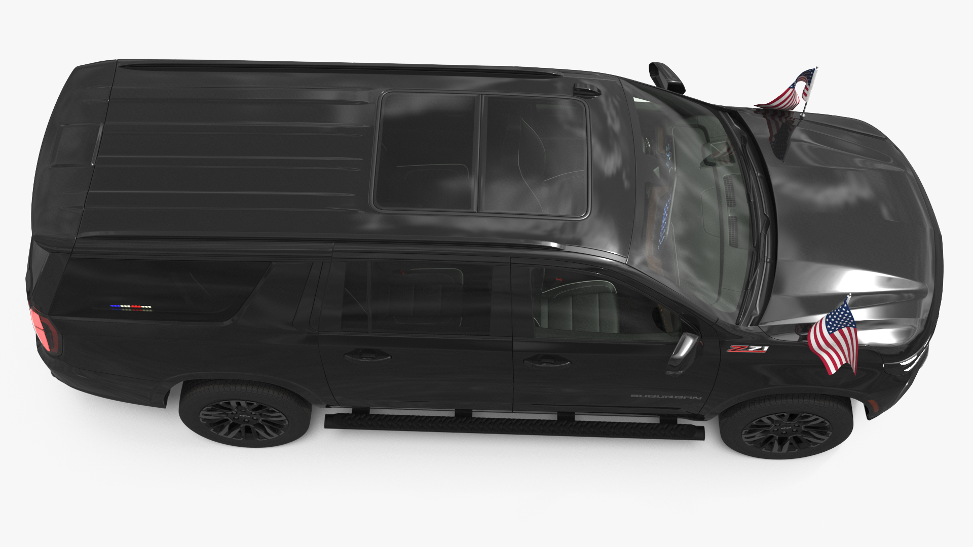 Secret Service 2025 Chevrolet Suburban Z71 Rigged - view 8