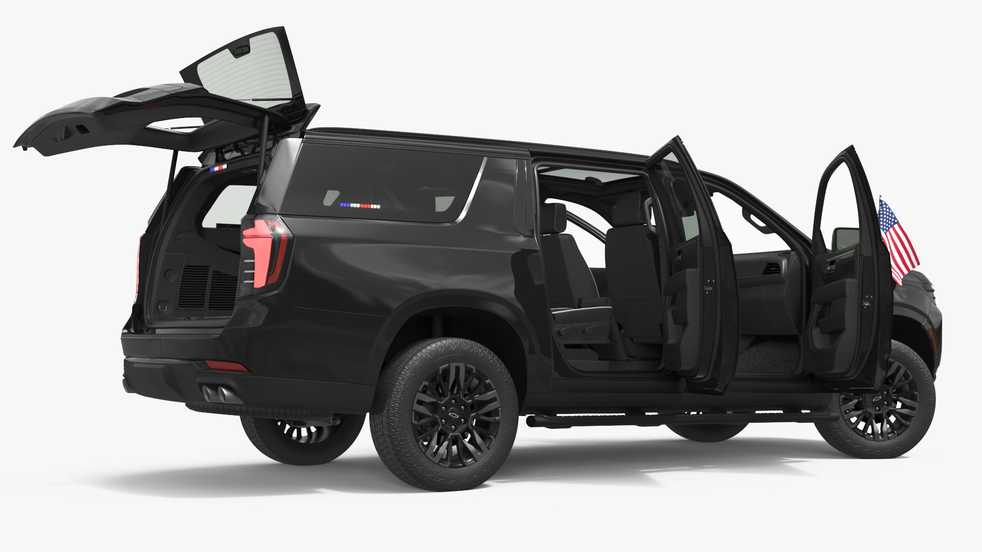 Secret Service 2025 Chevrolet Suburban Z71 Rigged - view 7