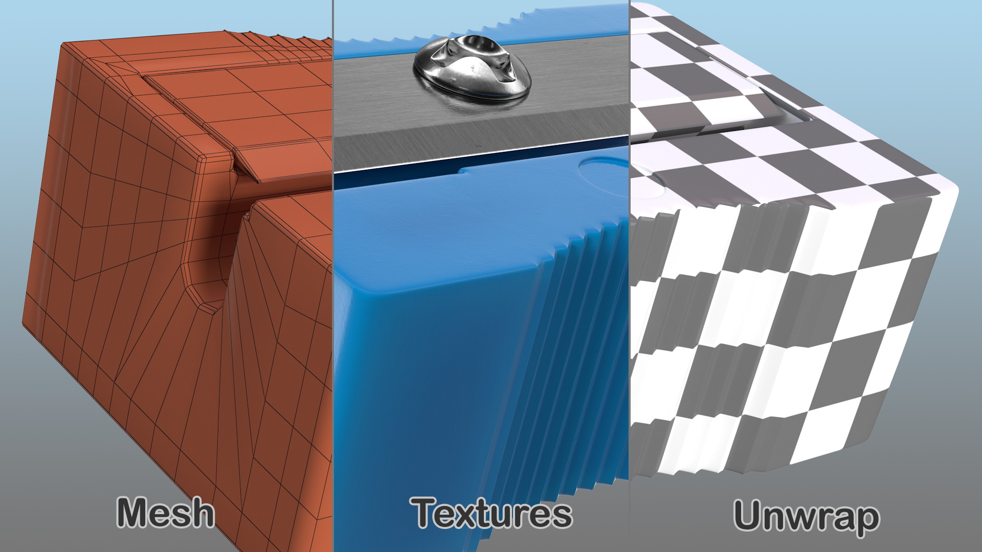 Classic Plastic Pencil Sharpener 3D