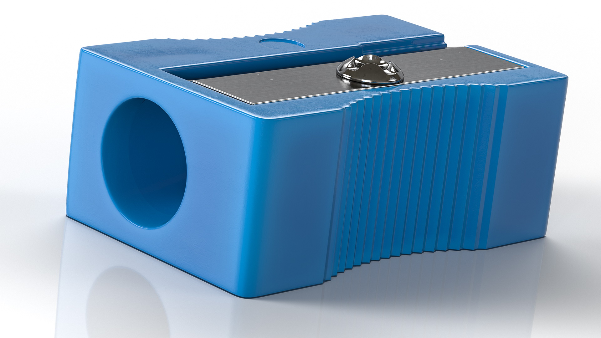 Classic Plastic Pencil Sharpener 3D