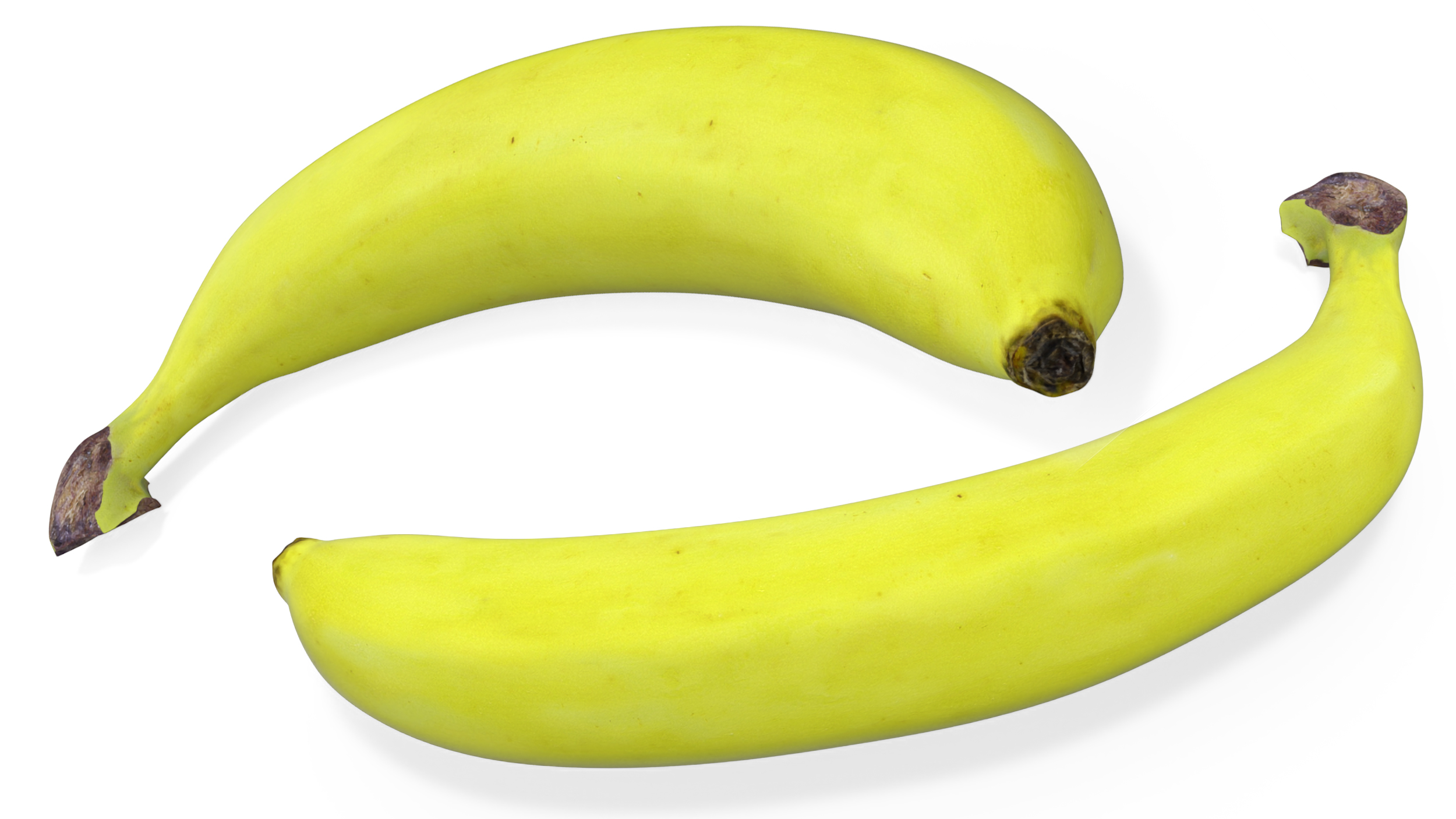 3D Underripe Banana