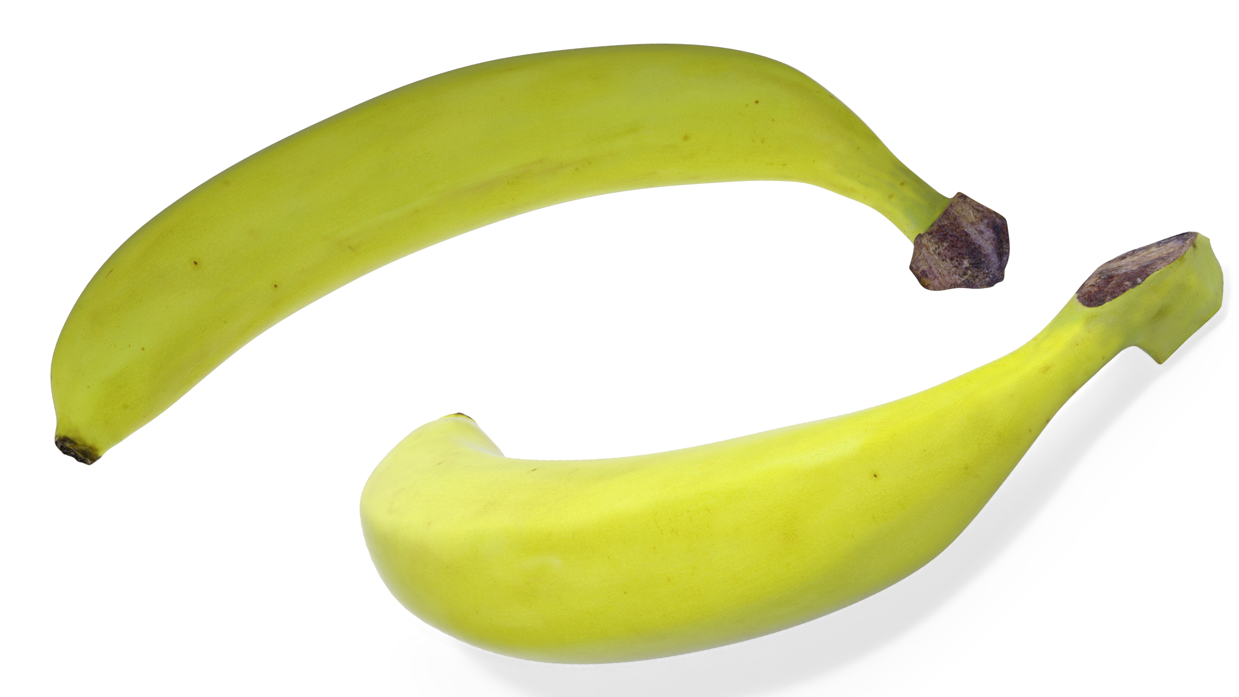 3D Underripe Banana
