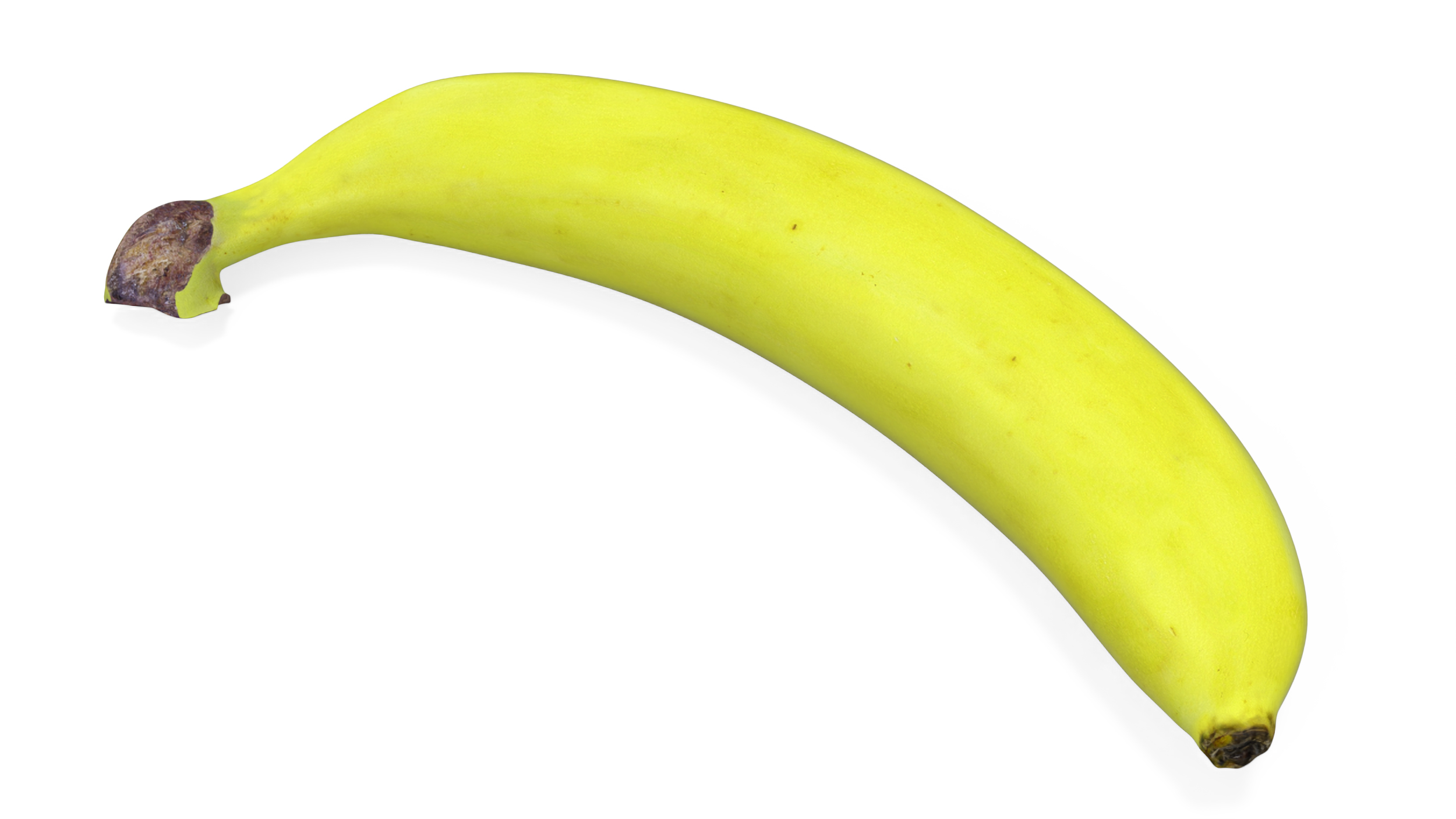 3D Underripe Banana