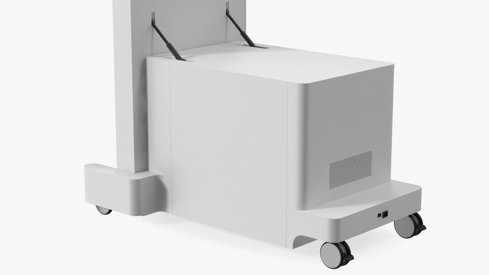 Vertical Interactive Desktop Display Brain Device 3D model
