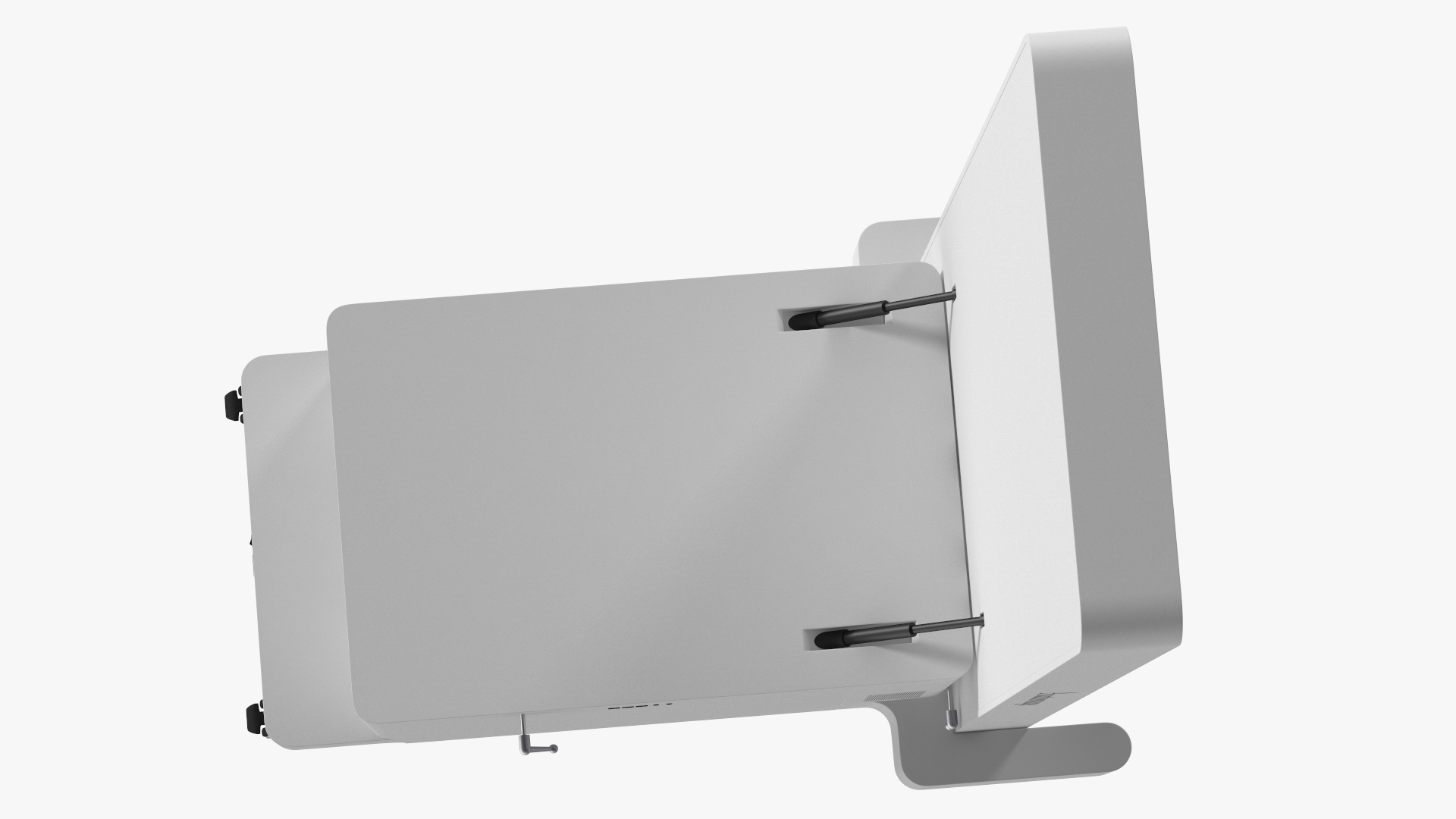 Vertical Interactive Desktop Display Brain Device 3D model