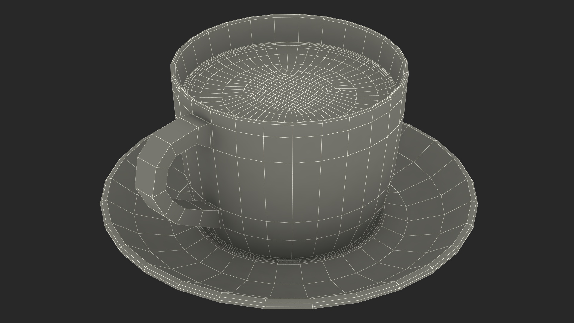 3D Retro La Pavony Espresso Machine with Cup of Coffee and Grinder model