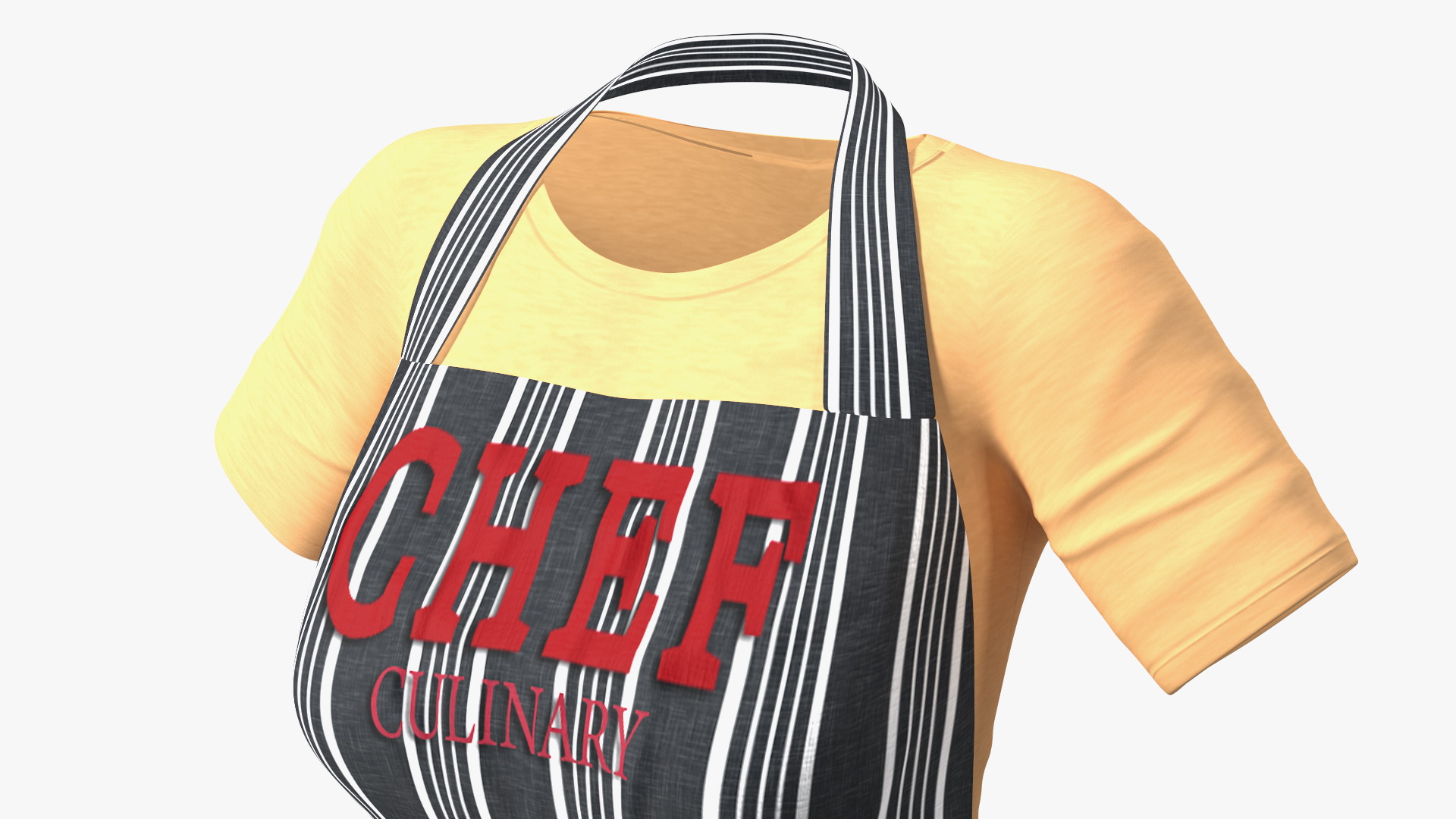 3D model Clothes Set Kitchen Style for Women