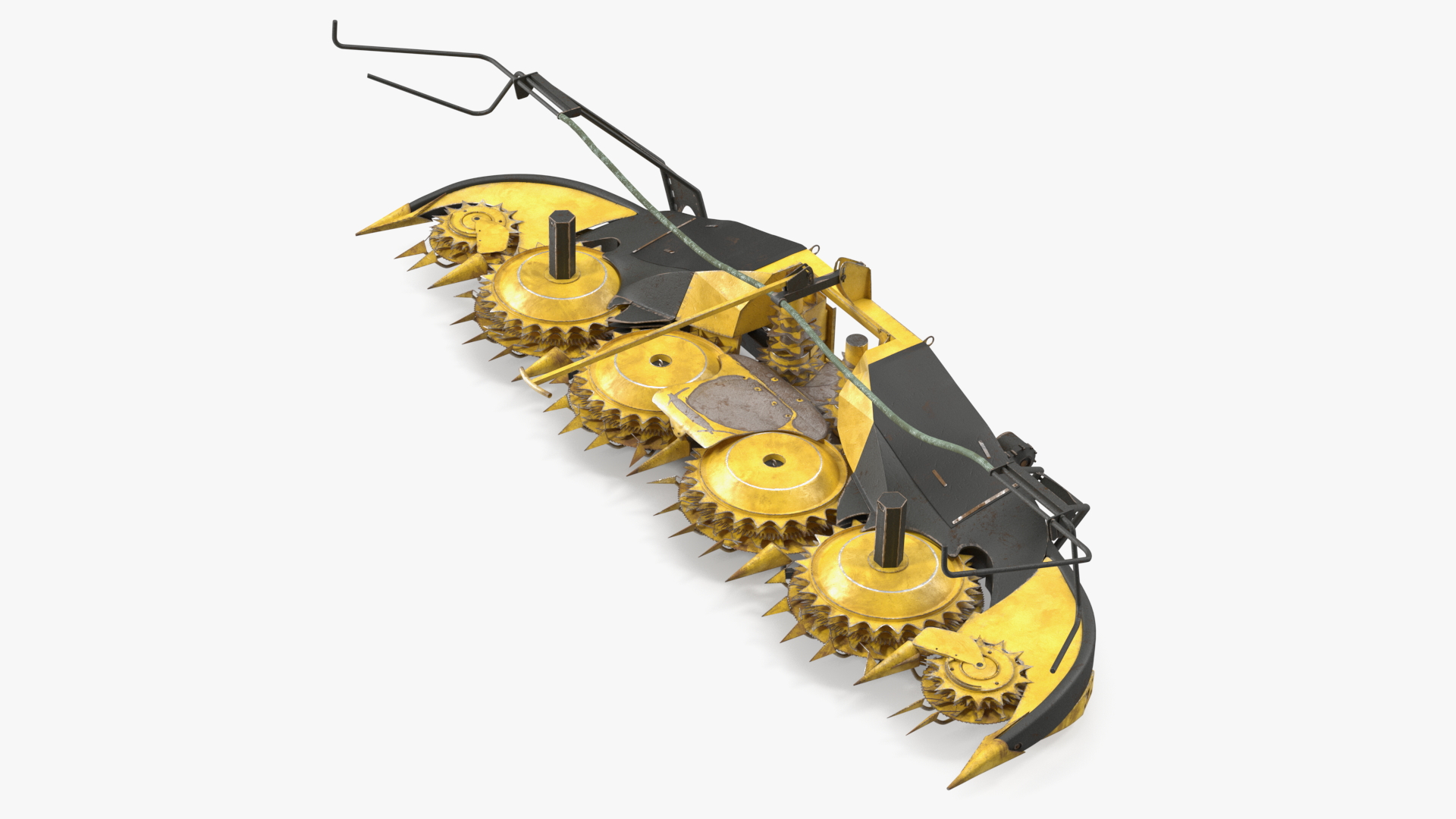 3D New Holland 750BFI Rotary Corn Head Old Rigged