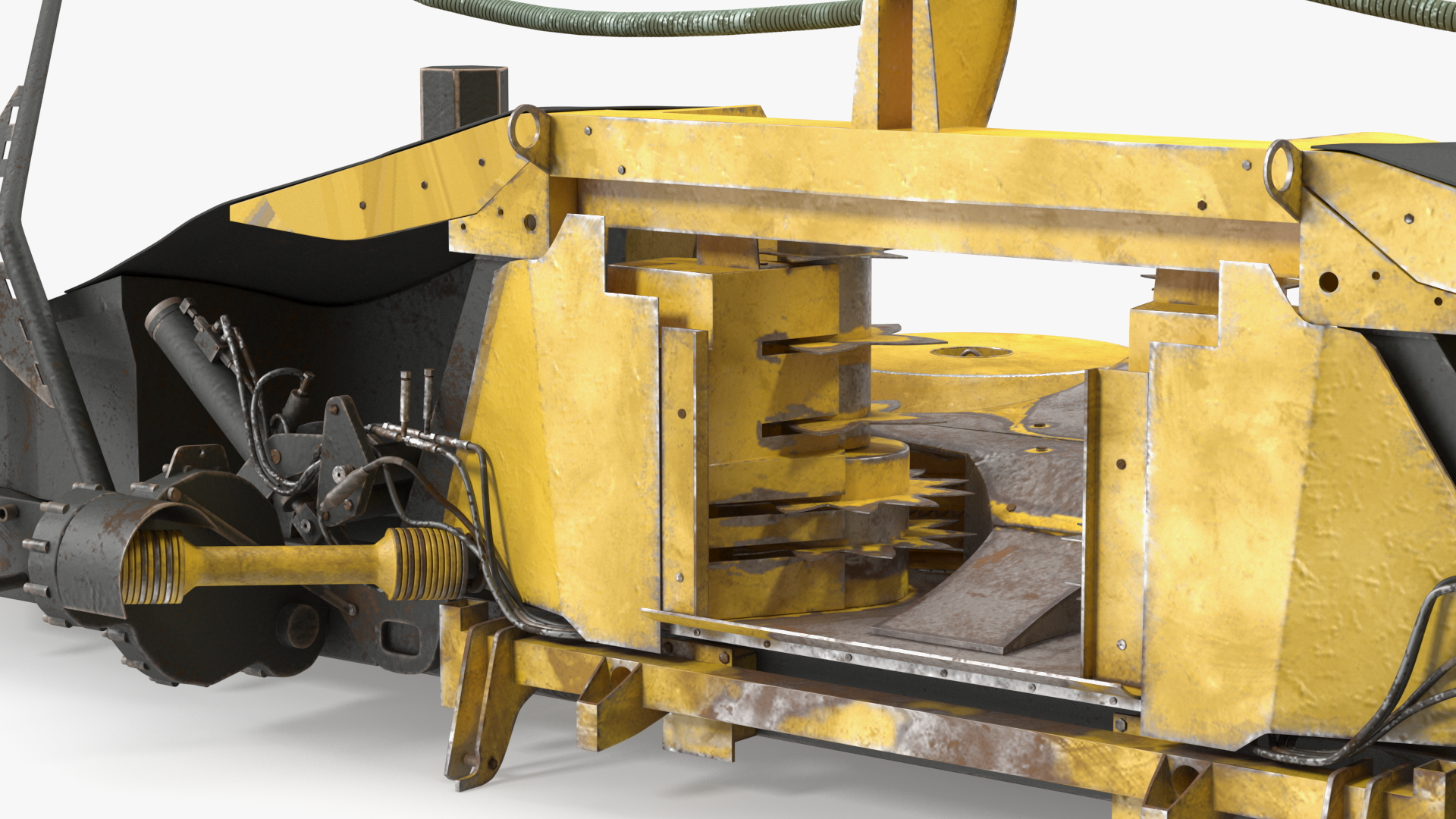 3D New Holland 750BFI Rotary Corn Head Old Rigged