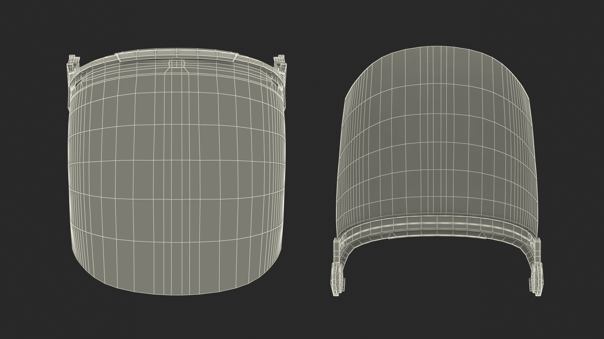 Detachable Fase Shield 3D
