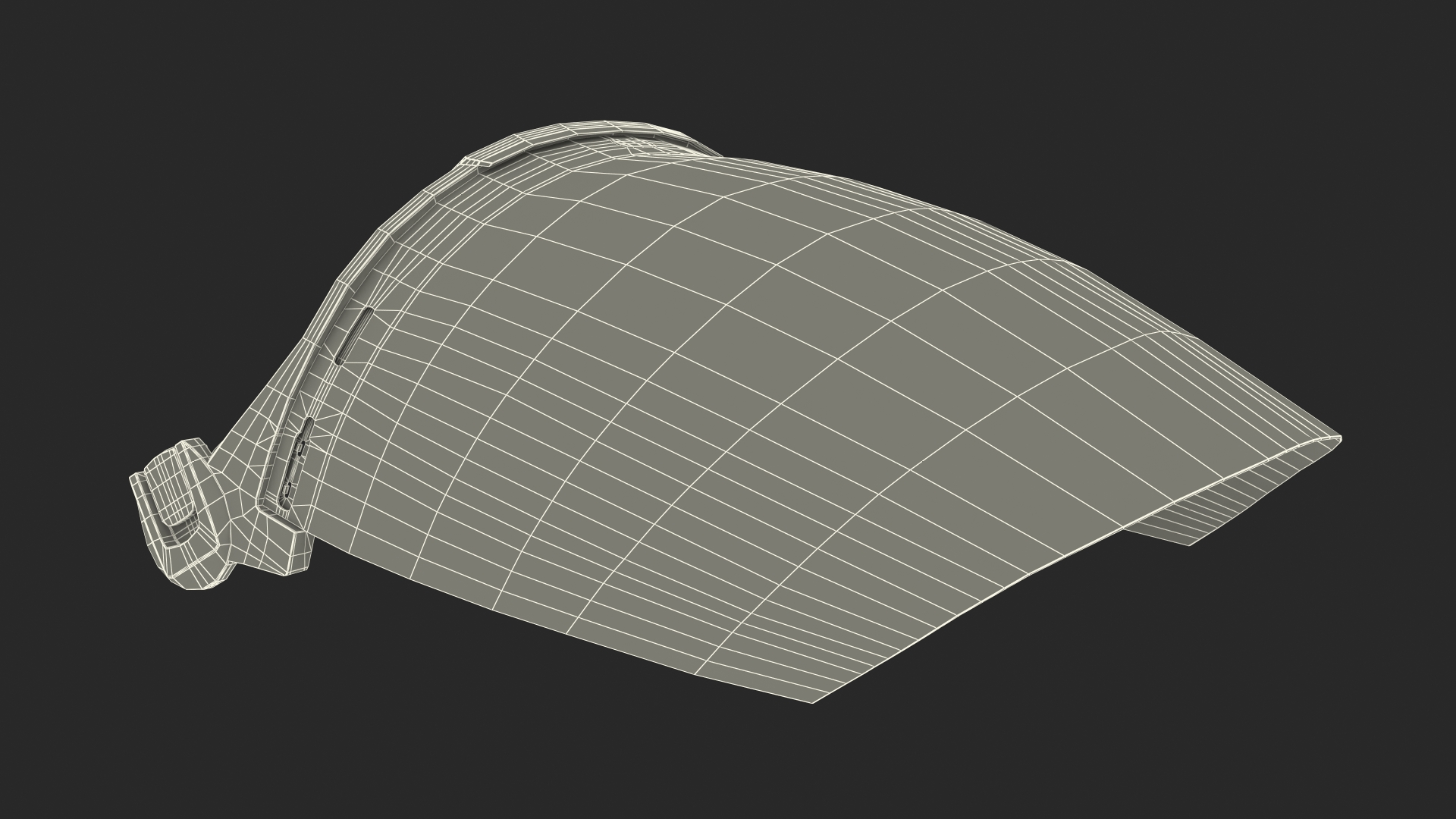 Detachable Fase Shield 3D