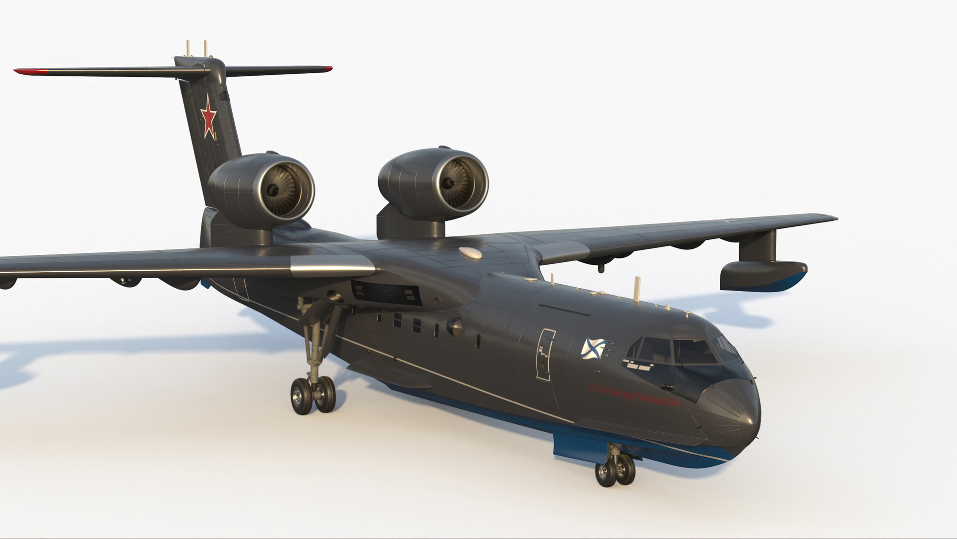 3D Be 200 Amphibious Aircraft