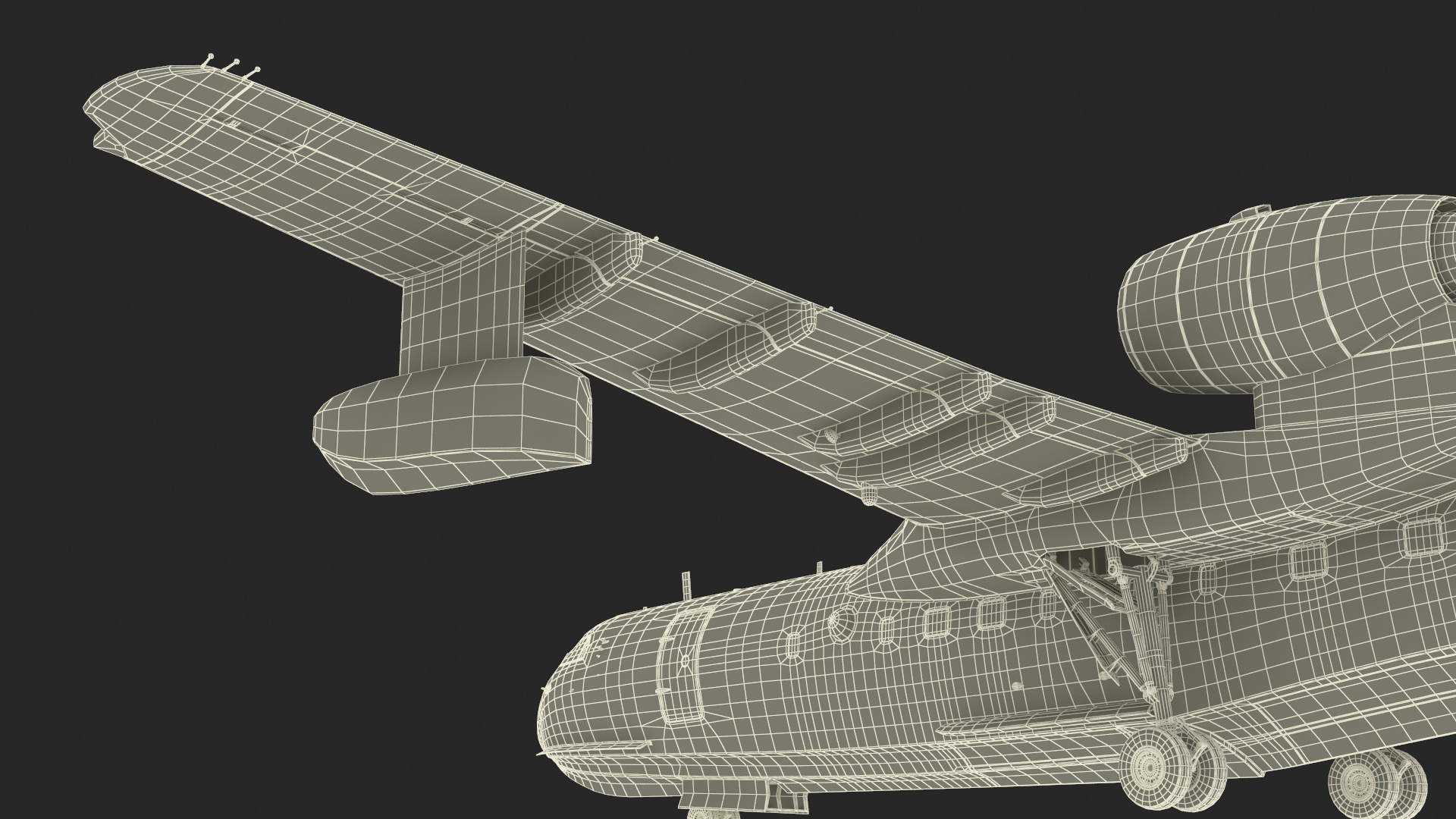 3D Be 200 Amphibious Aircraft