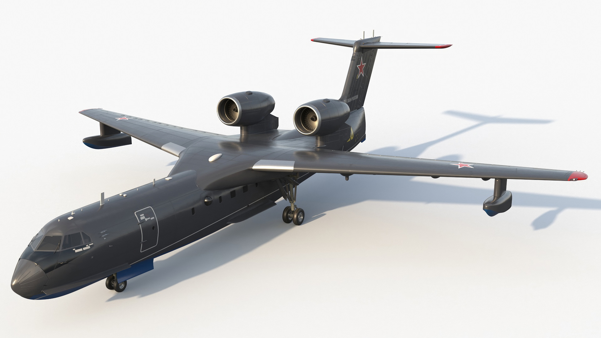 3D Be 200 Amphibious Aircraft