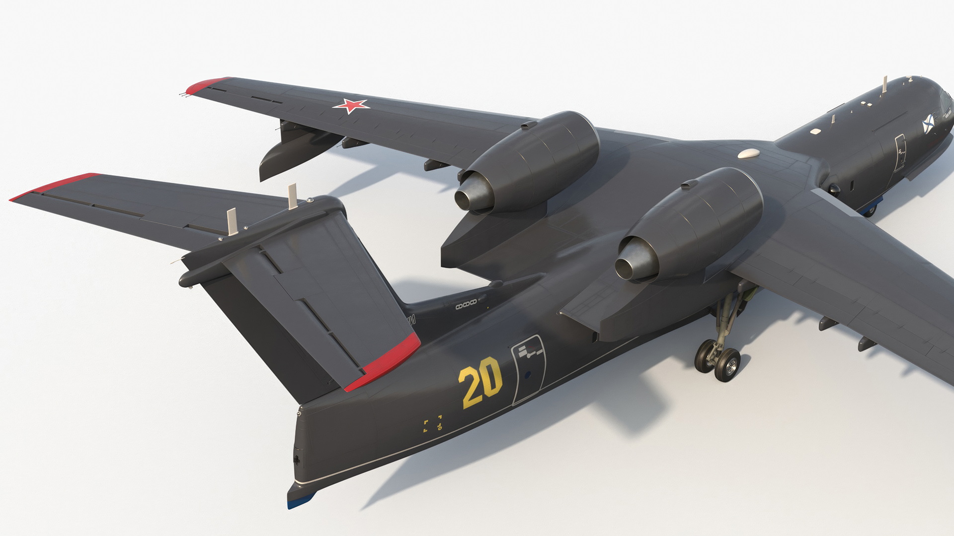 3D Be 200 Amphibious Aircraft