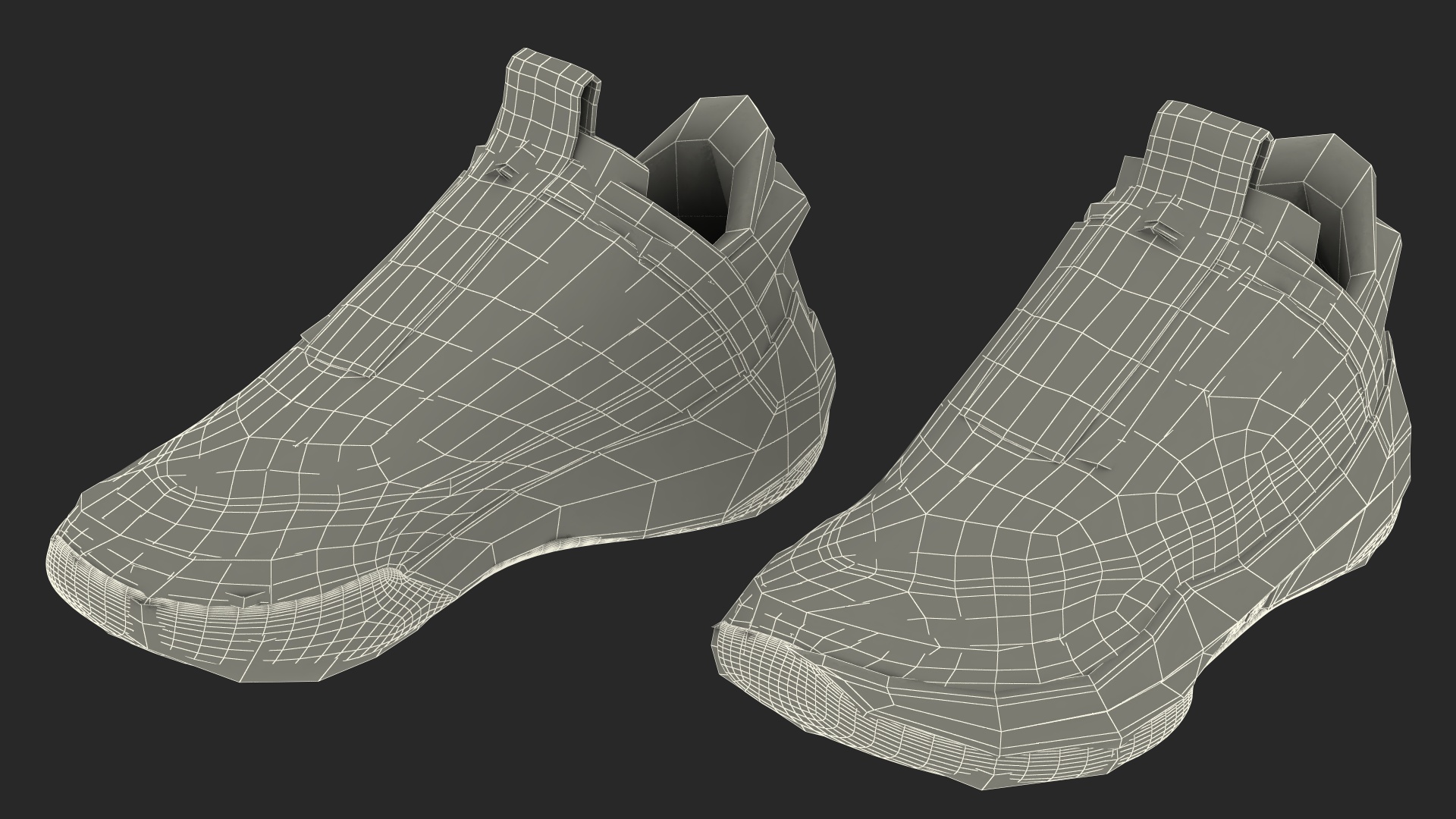 Shoe Box with Nike Sneakers 3D