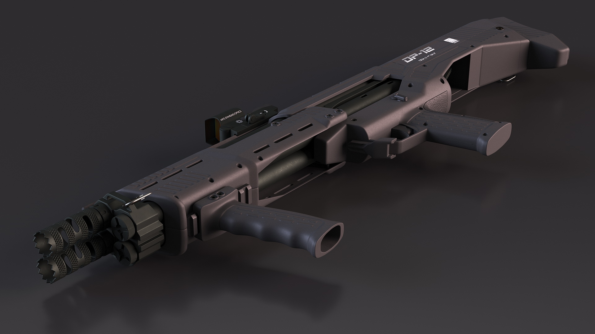 MFG 12 Gauge Pump 3D