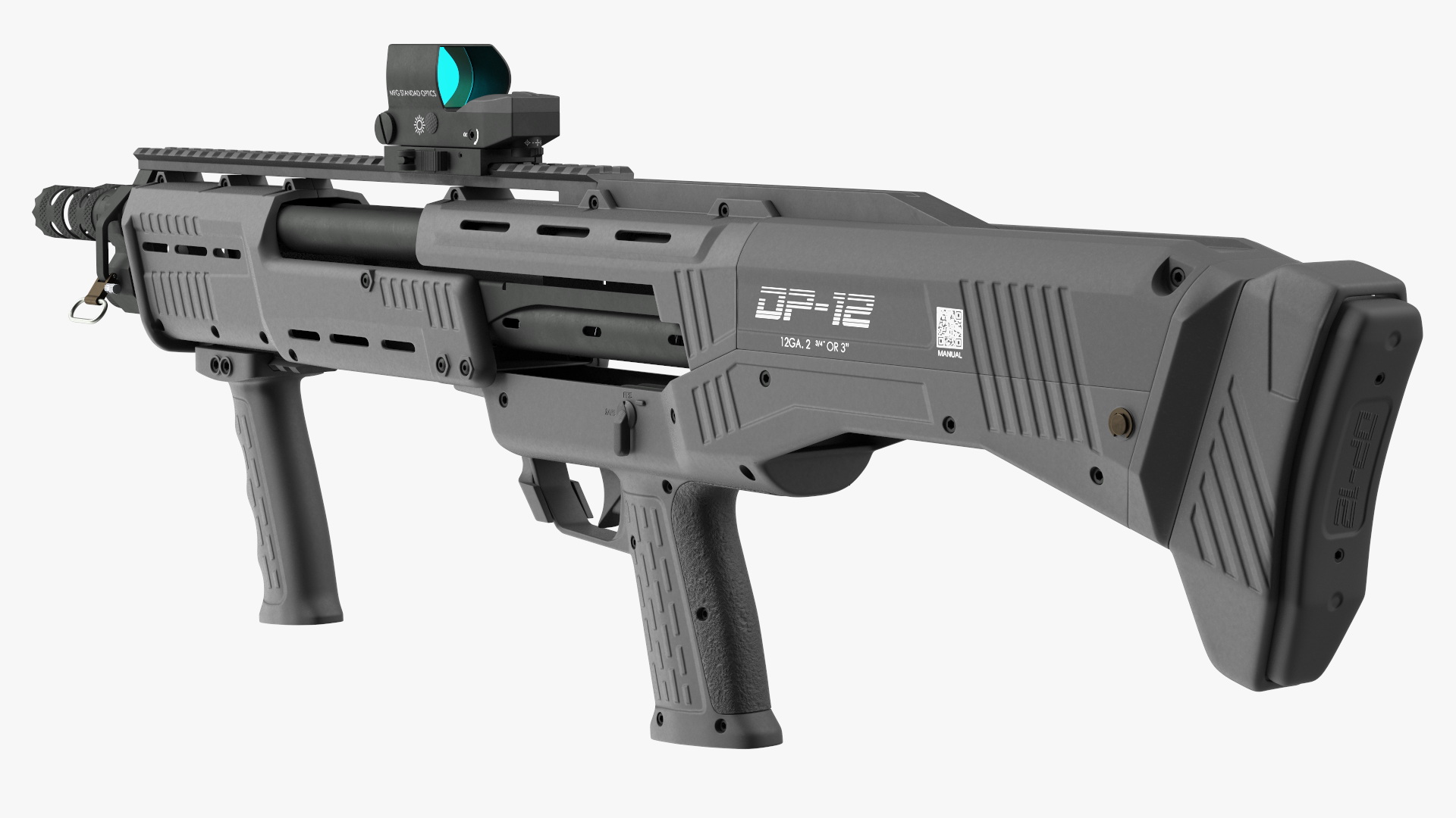 MFG 12 Gauge Pump 3D