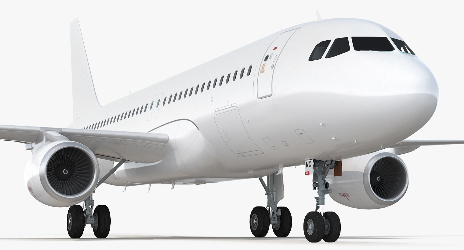 3D Airbus A320neo With Interior Generic