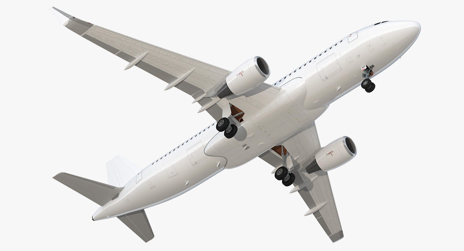 3D Airbus A320neo With Interior Generic