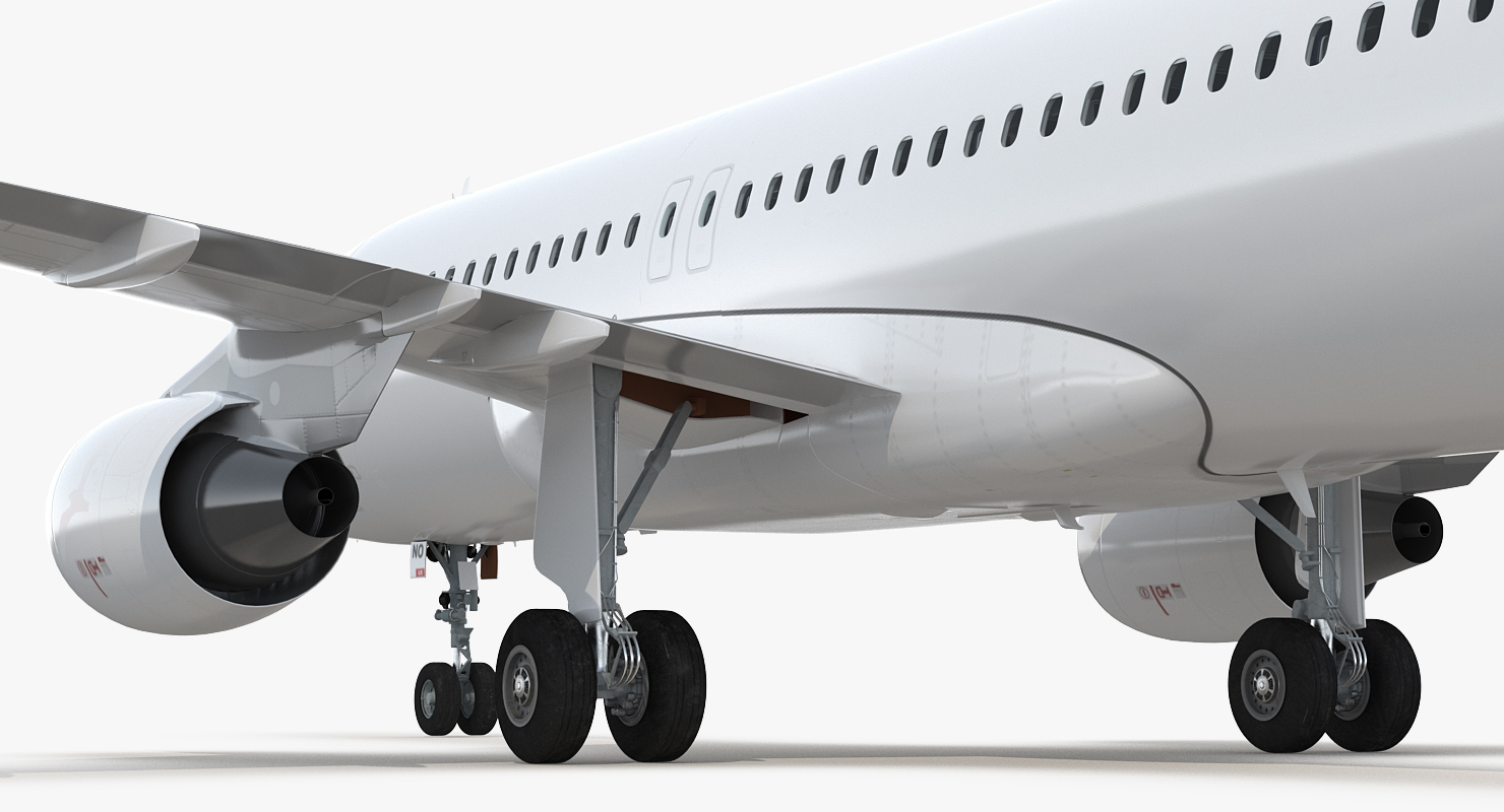 3D Airbus A320neo With Interior Generic