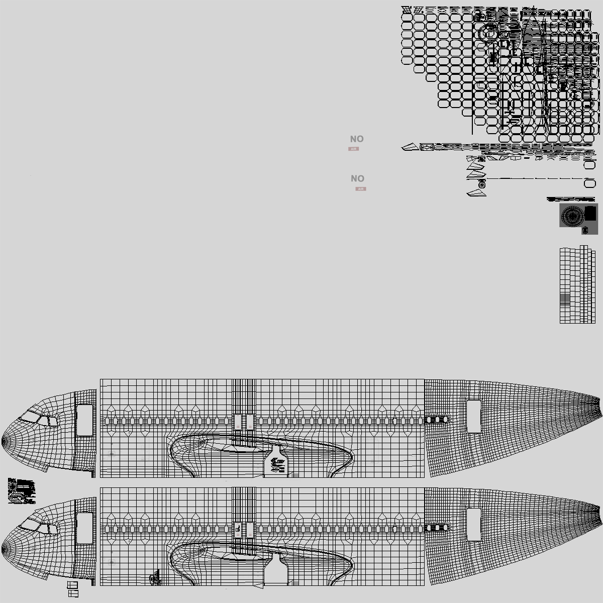 3D Airbus A320neo With Interior Generic
