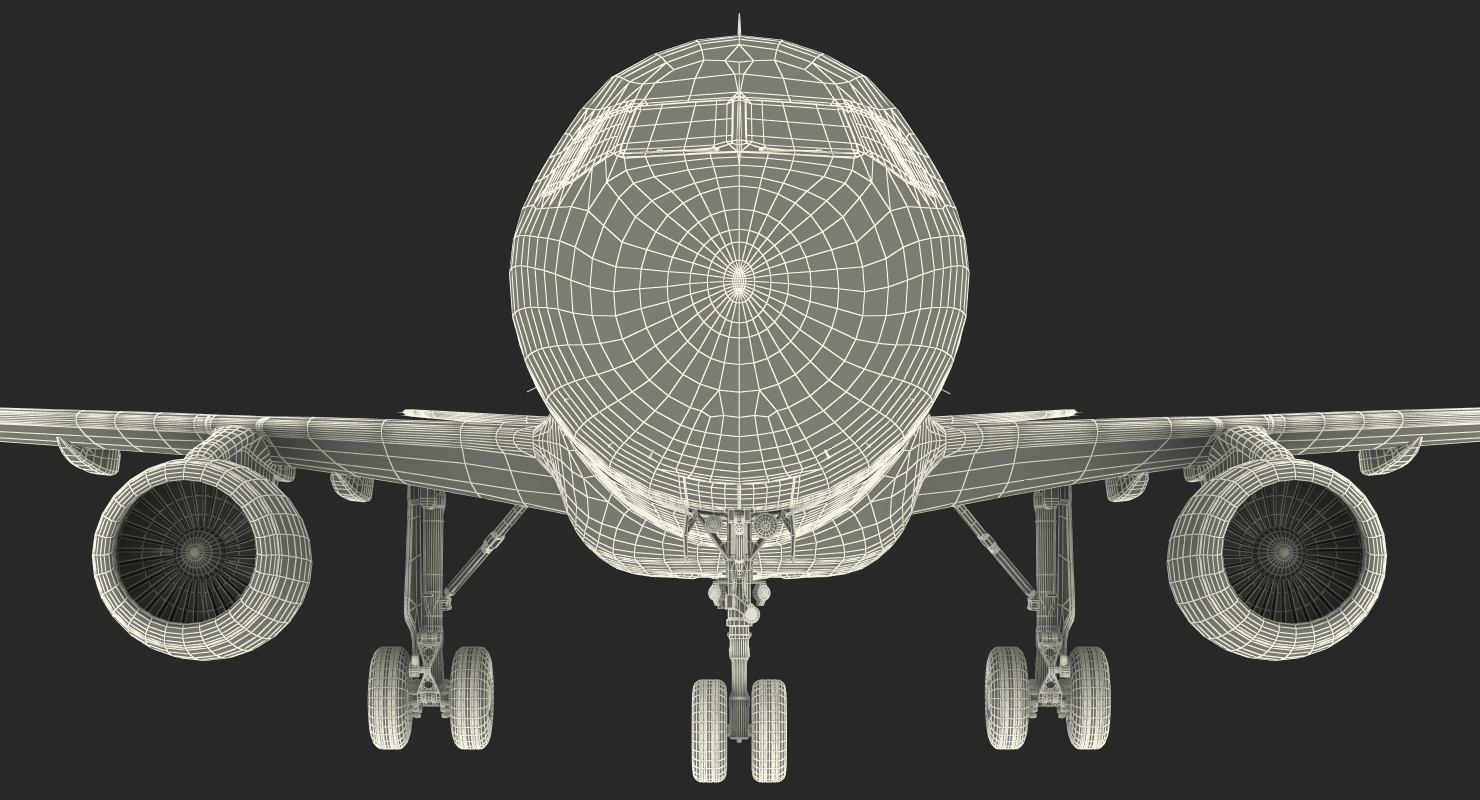 3D Airbus A320neo With Interior Generic
