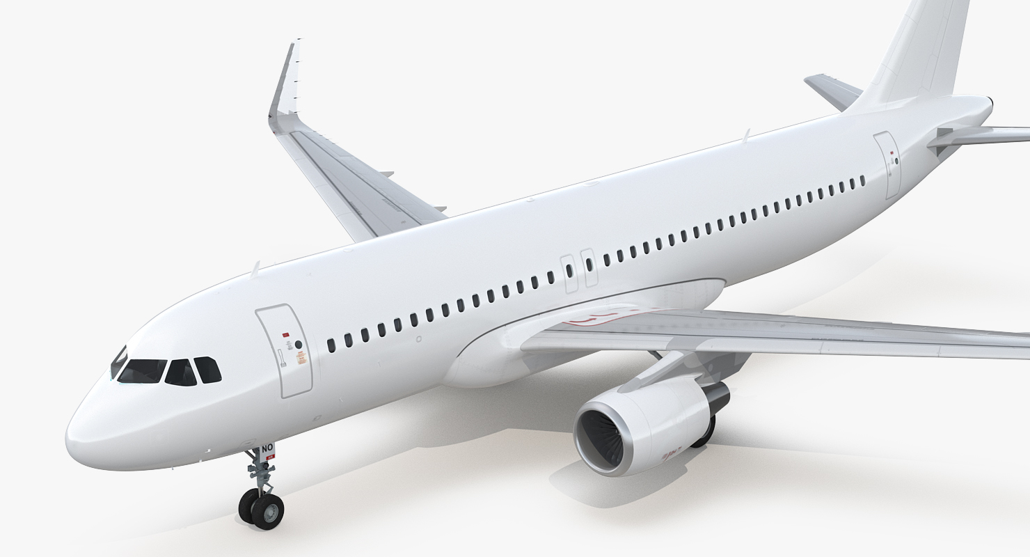 3D Airbus A320neo With Interior Generic