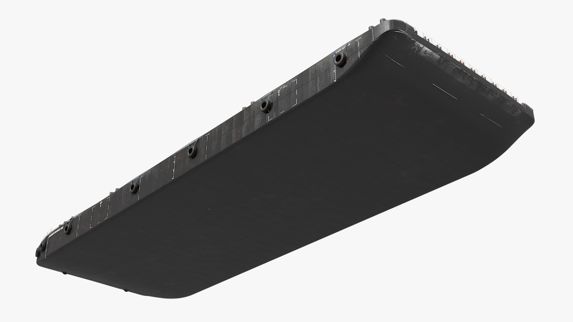 DAMEN Stan Pontoon Barge 3D model
