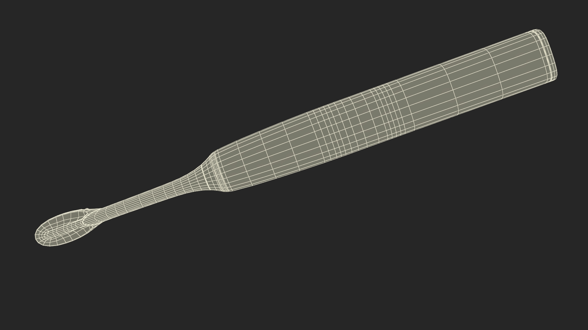 3D model Electric Toothbrush with Toothpaste