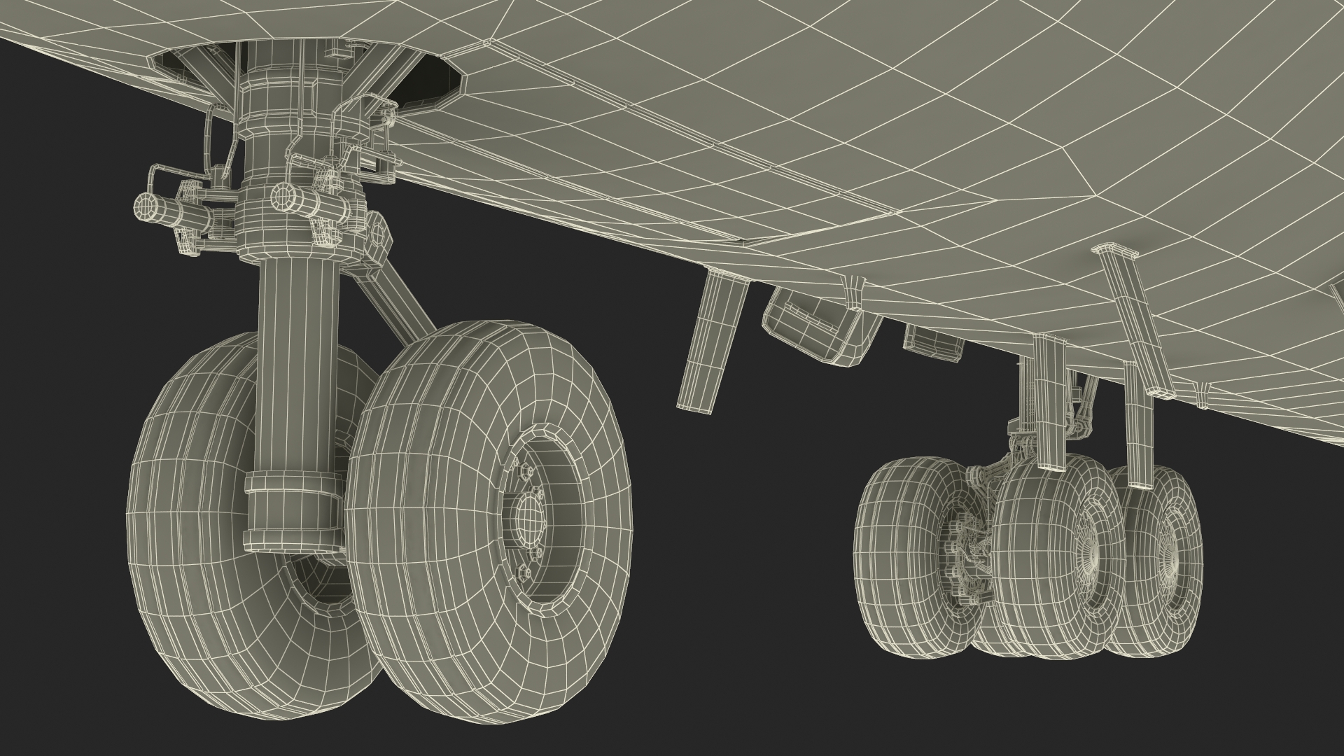 Airborne Early Warning and Control Aircraft Rigged for Maya 3D model