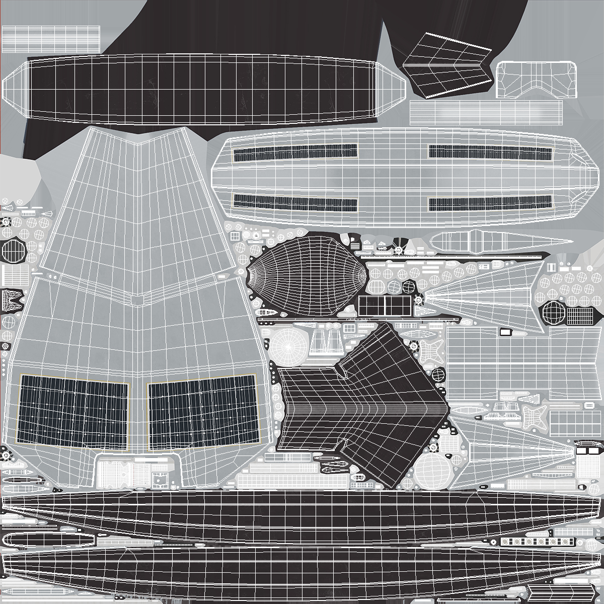 Uncrewed Ocean Survey Vessel with Solar Panels - view 7