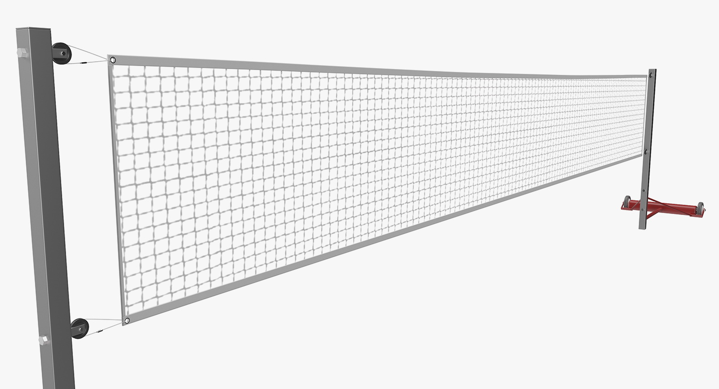 3D Badminton Net model