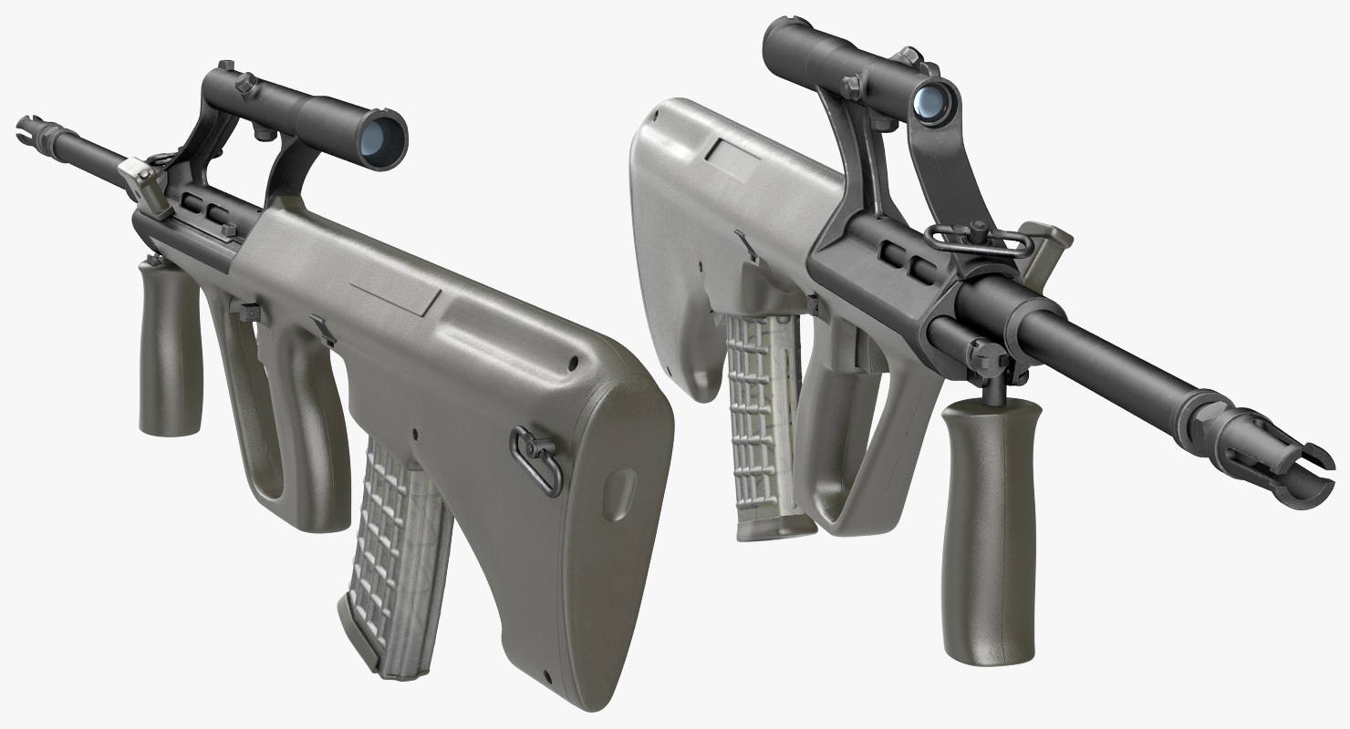 AUG Steyr A1 Austrian Carbine 3D model